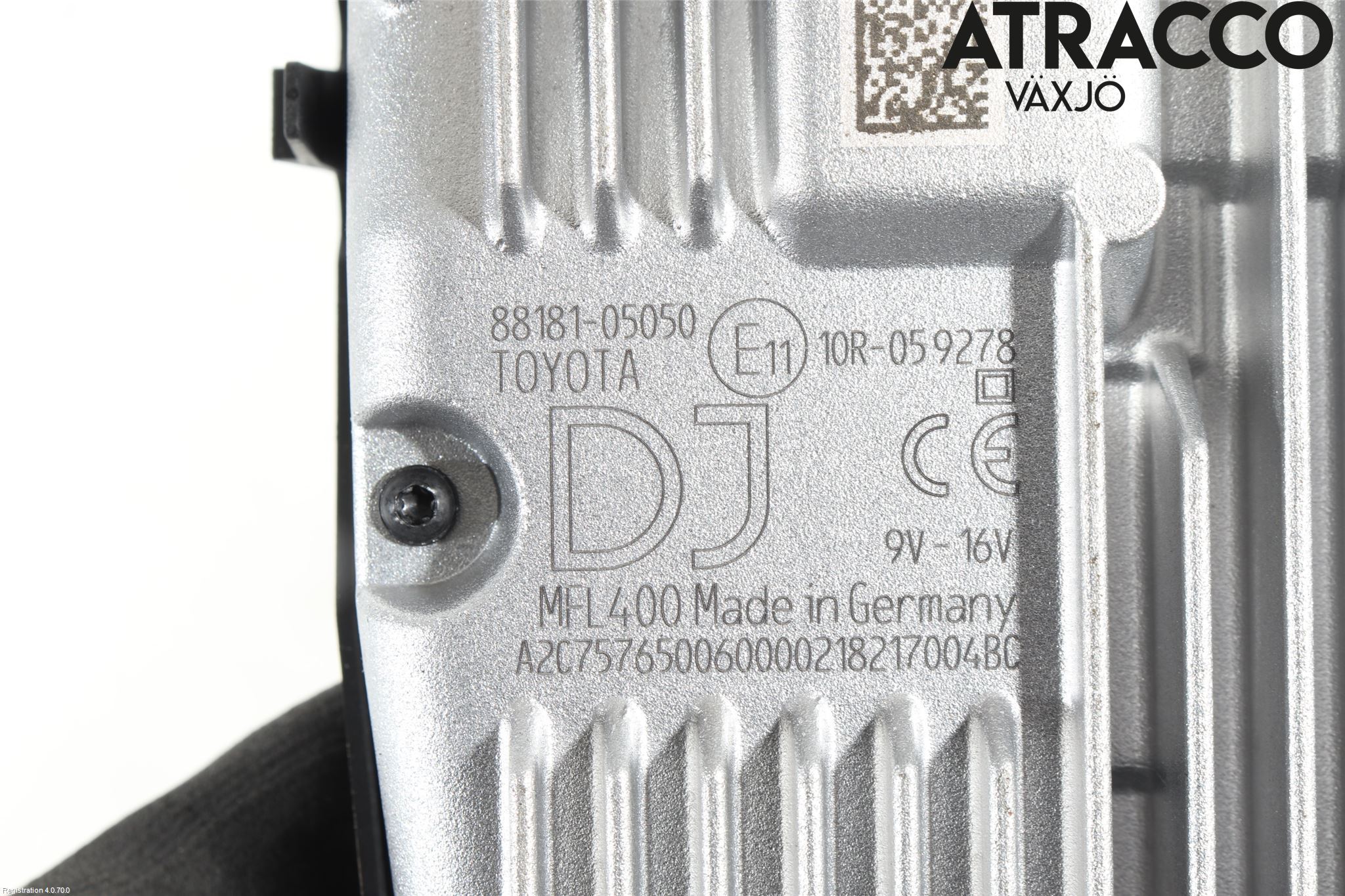 Toyota AVENSIS 16-18 Sensor Kollisjonsbeskyttelse