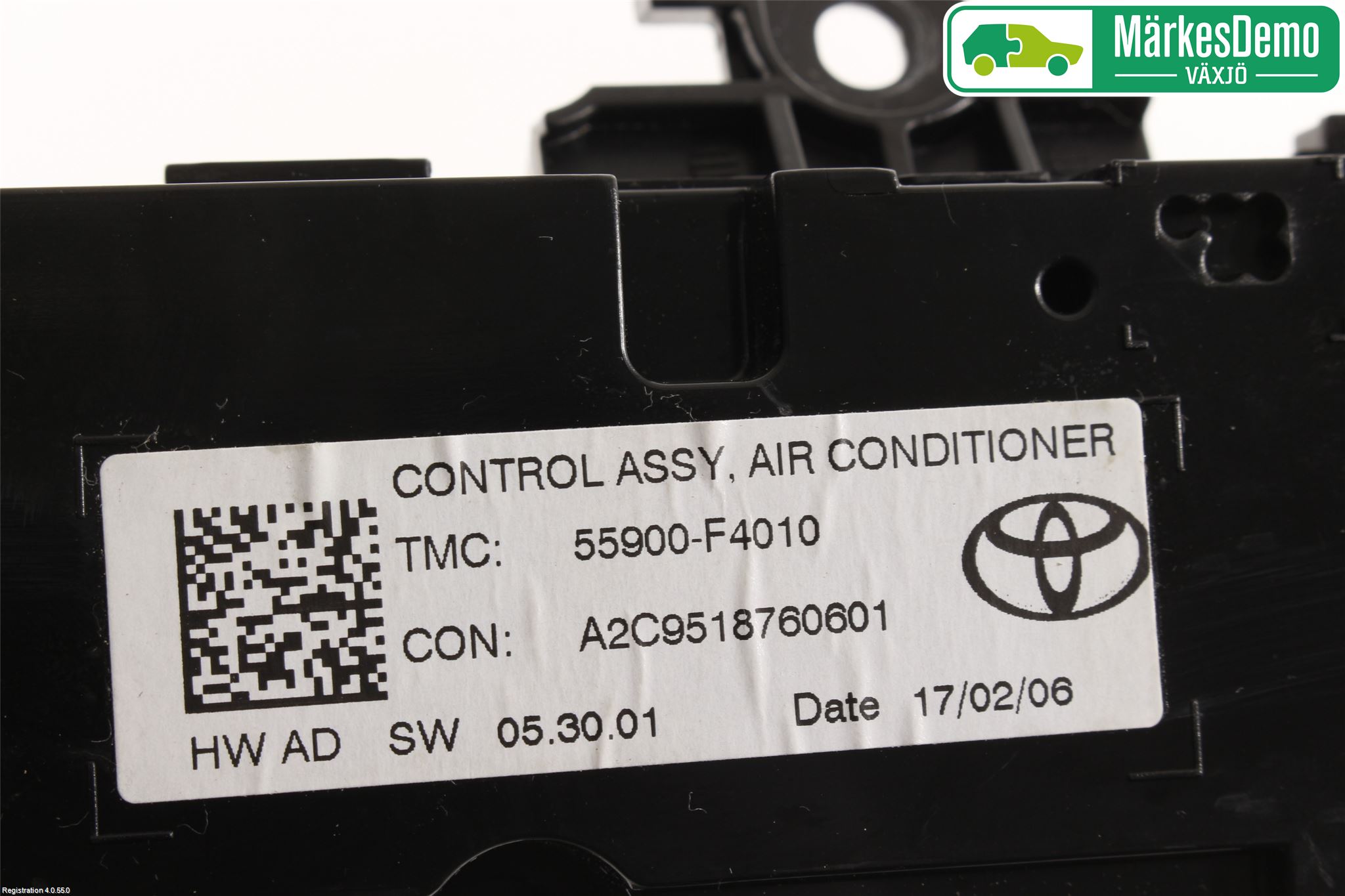 Toyota C-HR 16-23 Varme Ac Betjening-Display