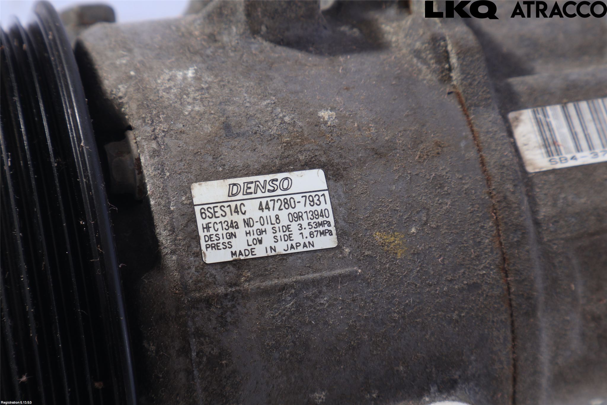 Toyota RAV4 13-18 Varme Ac Kompressor