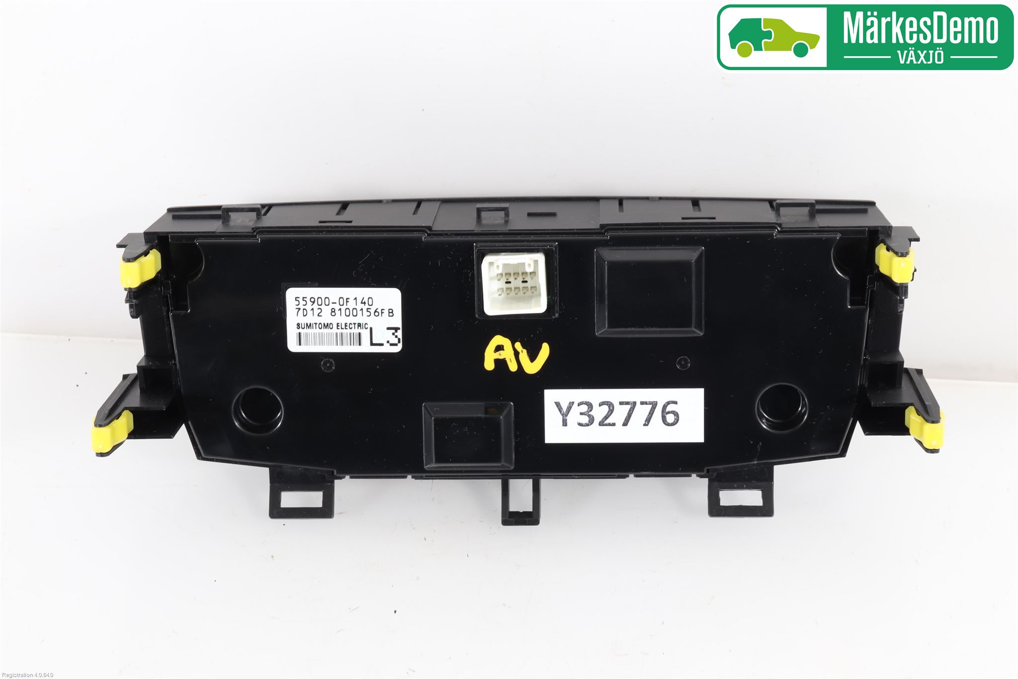 Toyota VERSO 09-18 Varme Ac Betjening-Display