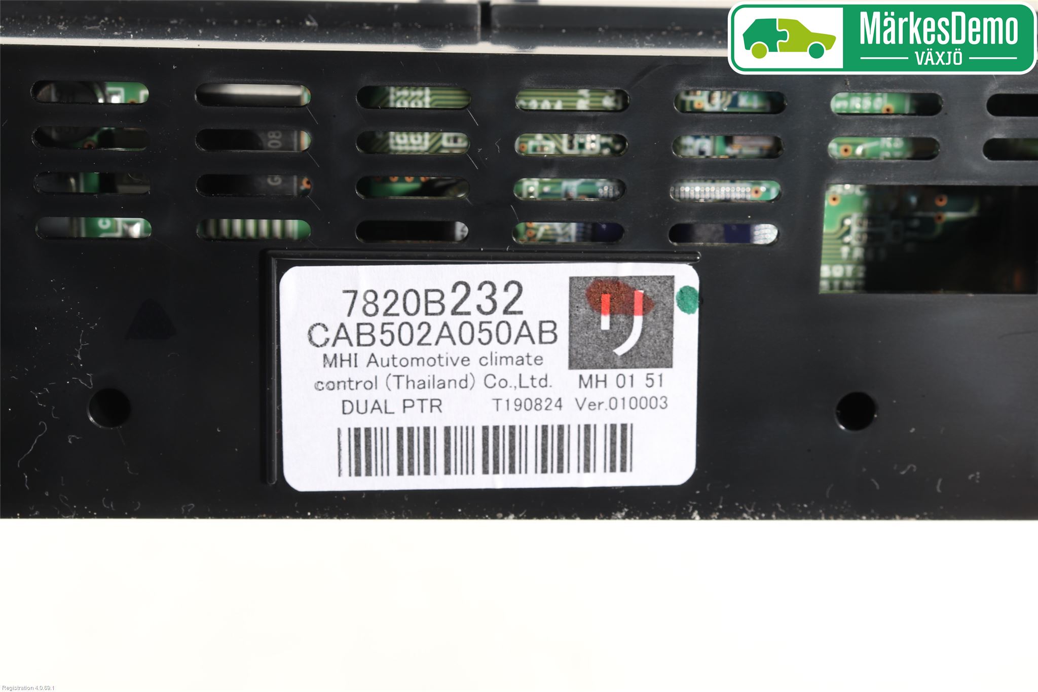 Mitsubishi OUTLANDER 13-21 Varme Ac Betjening-Display
