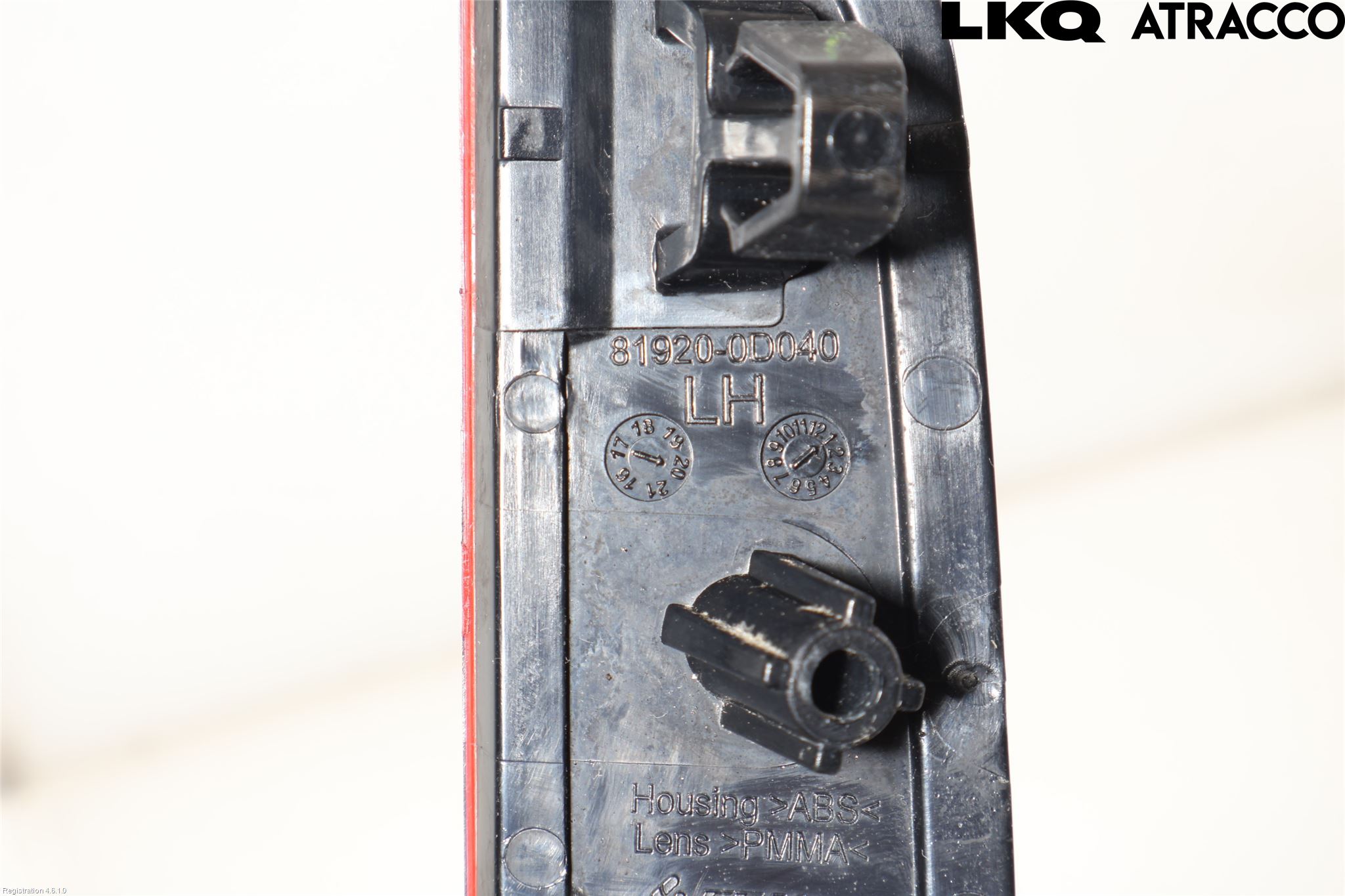 Toyota YARIS XP130 15-20 Refleks Bak