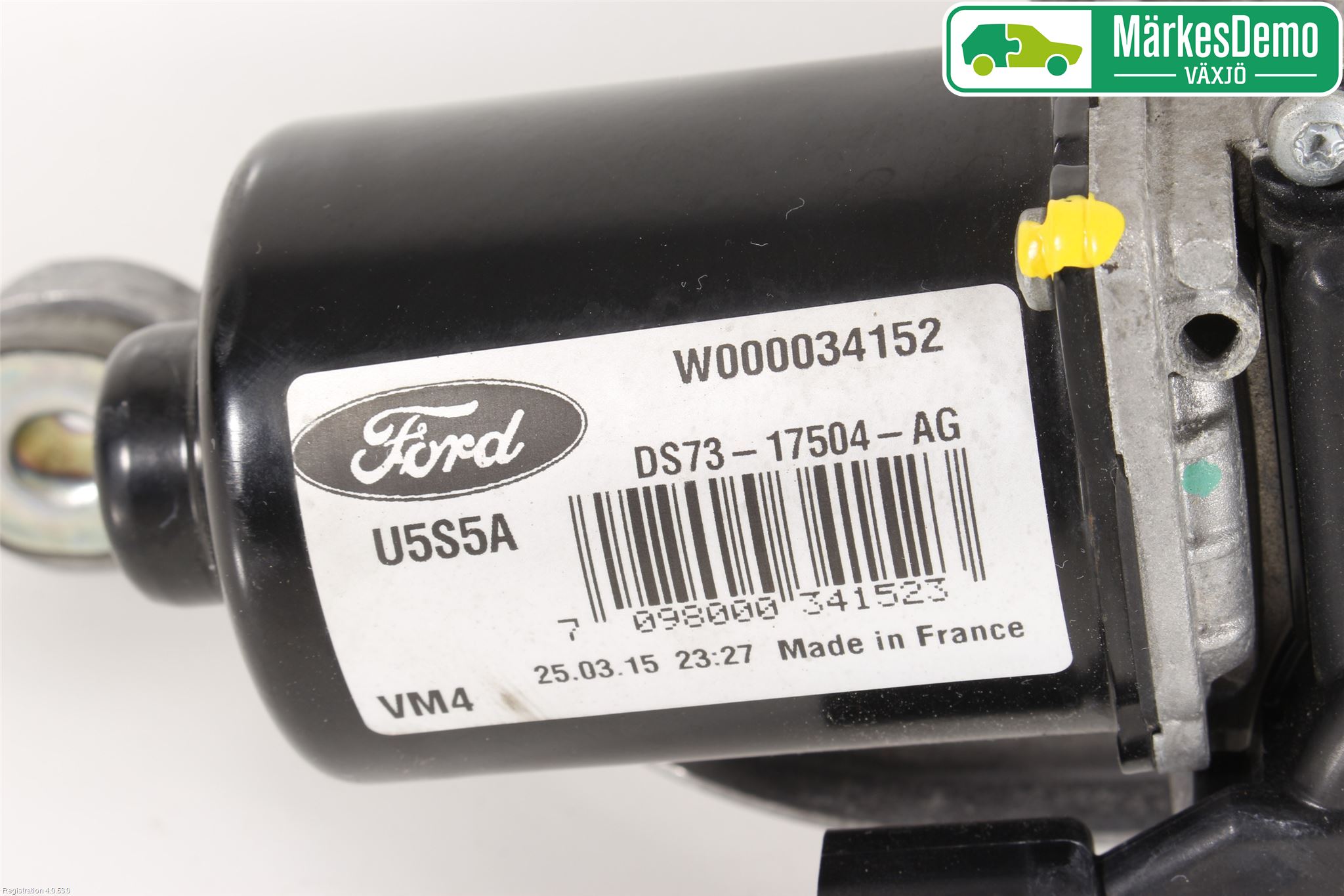 Ford MONDEO 15-22 Viskermotor Frontrute