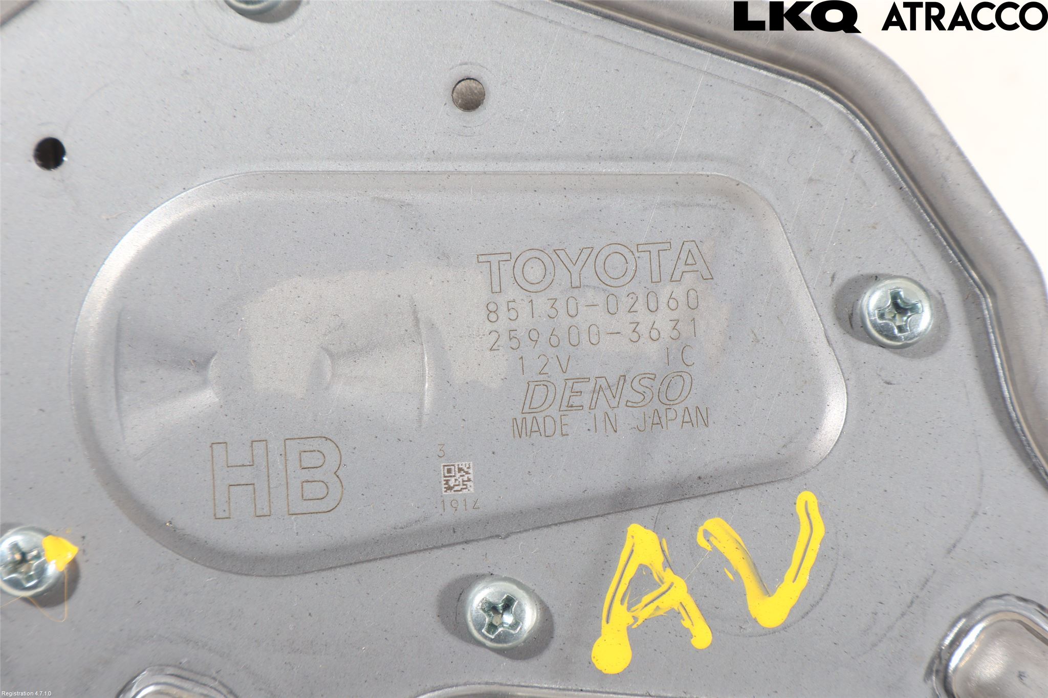 Toyota COROLLA 19- Viskermotor Bakluke
