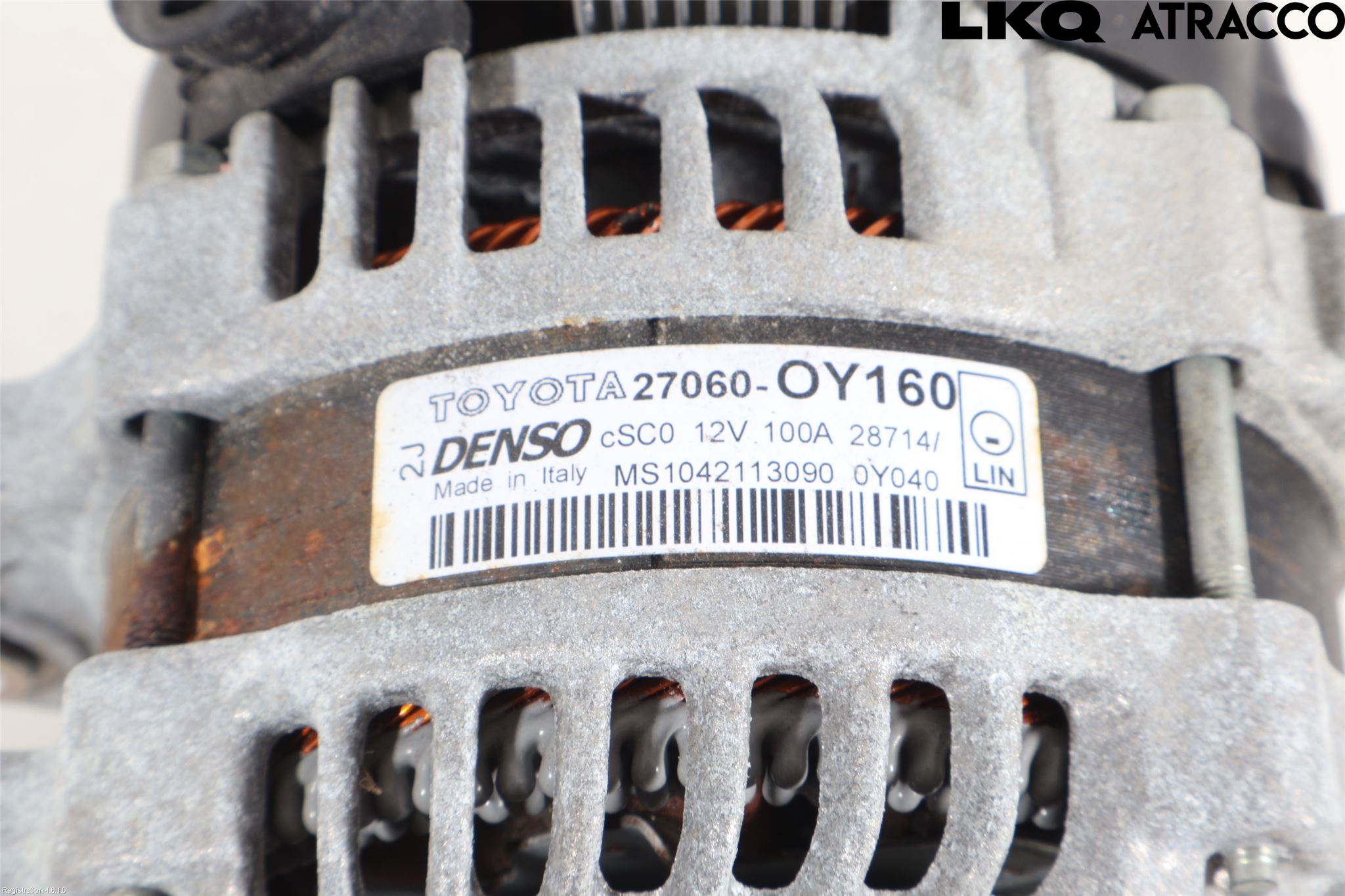 Toyota YARIS XP130 15-20 Dynamo