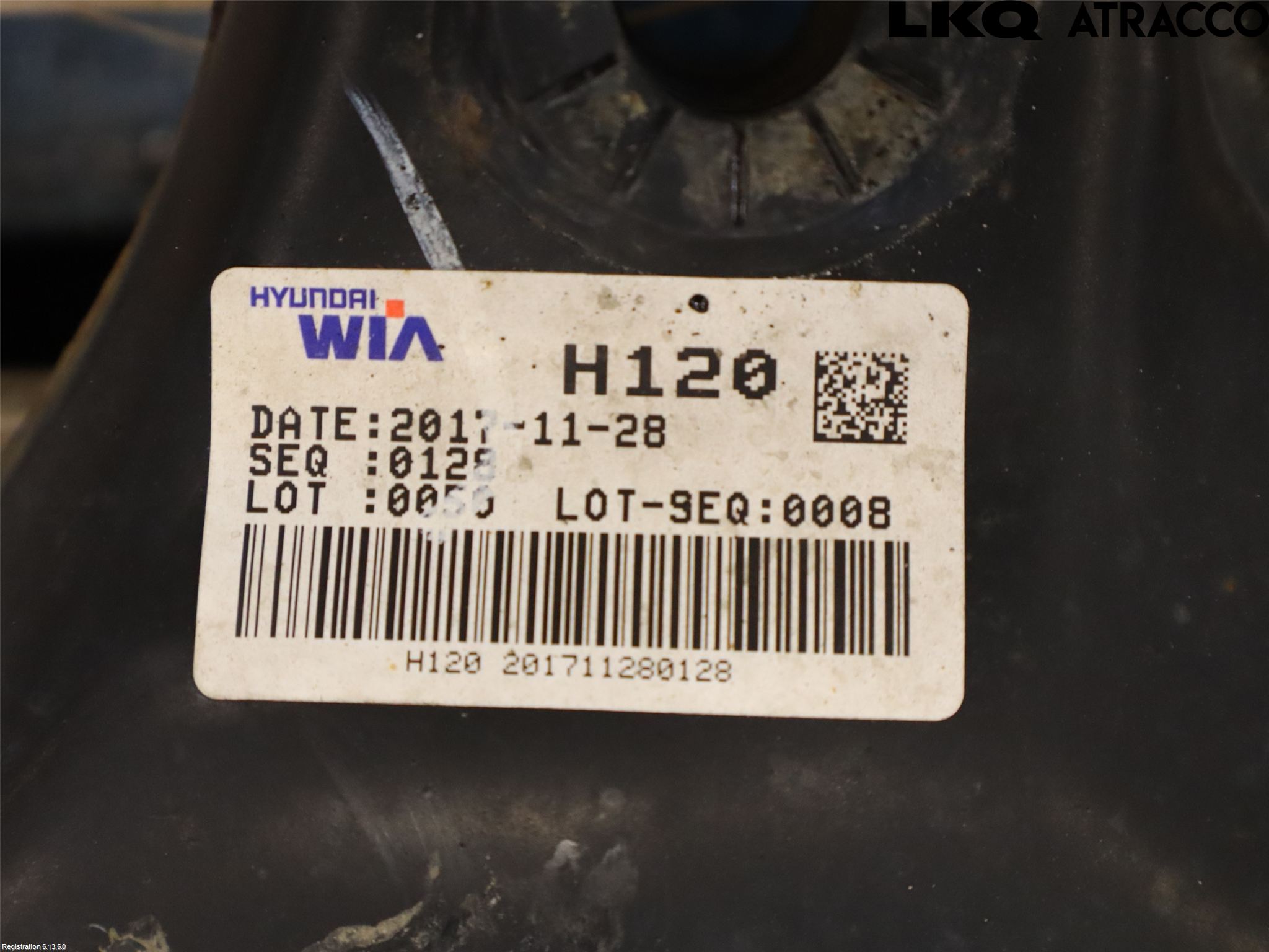 Kia RIO 17- Forstillingsbjelke(Tvergående)