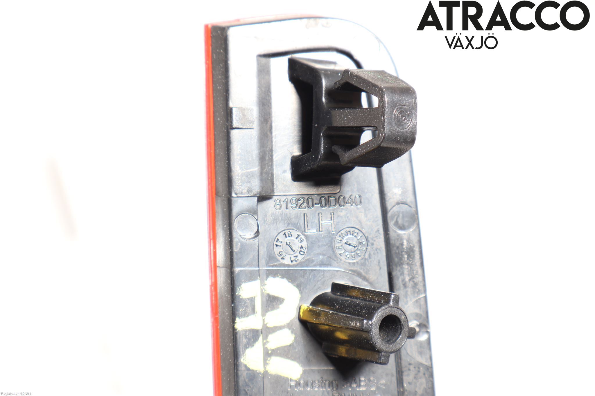 Toyota YARIS XP130 15-20 Refleks Bak