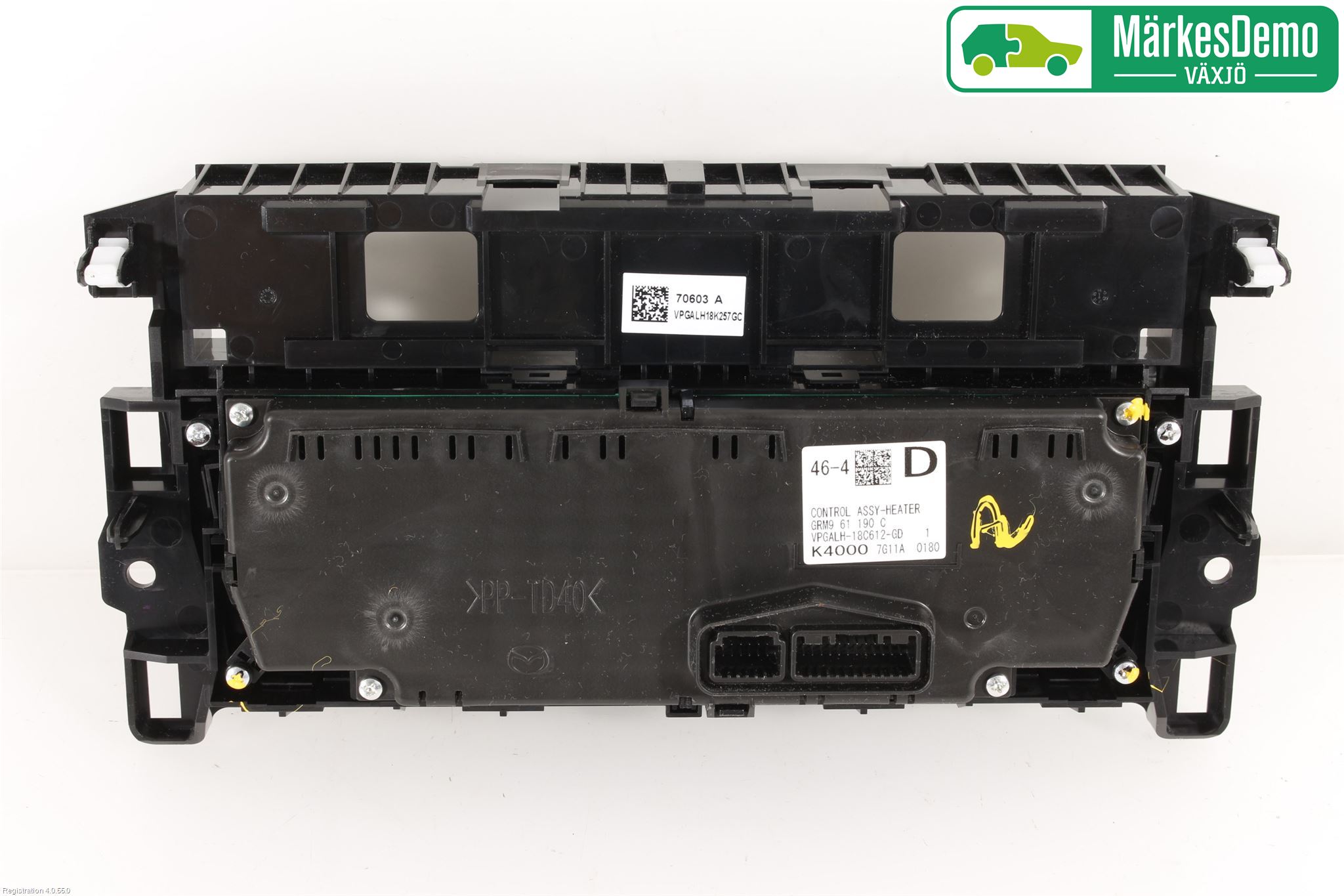 Mazda 6 13- Varme Ac Betjening-Display