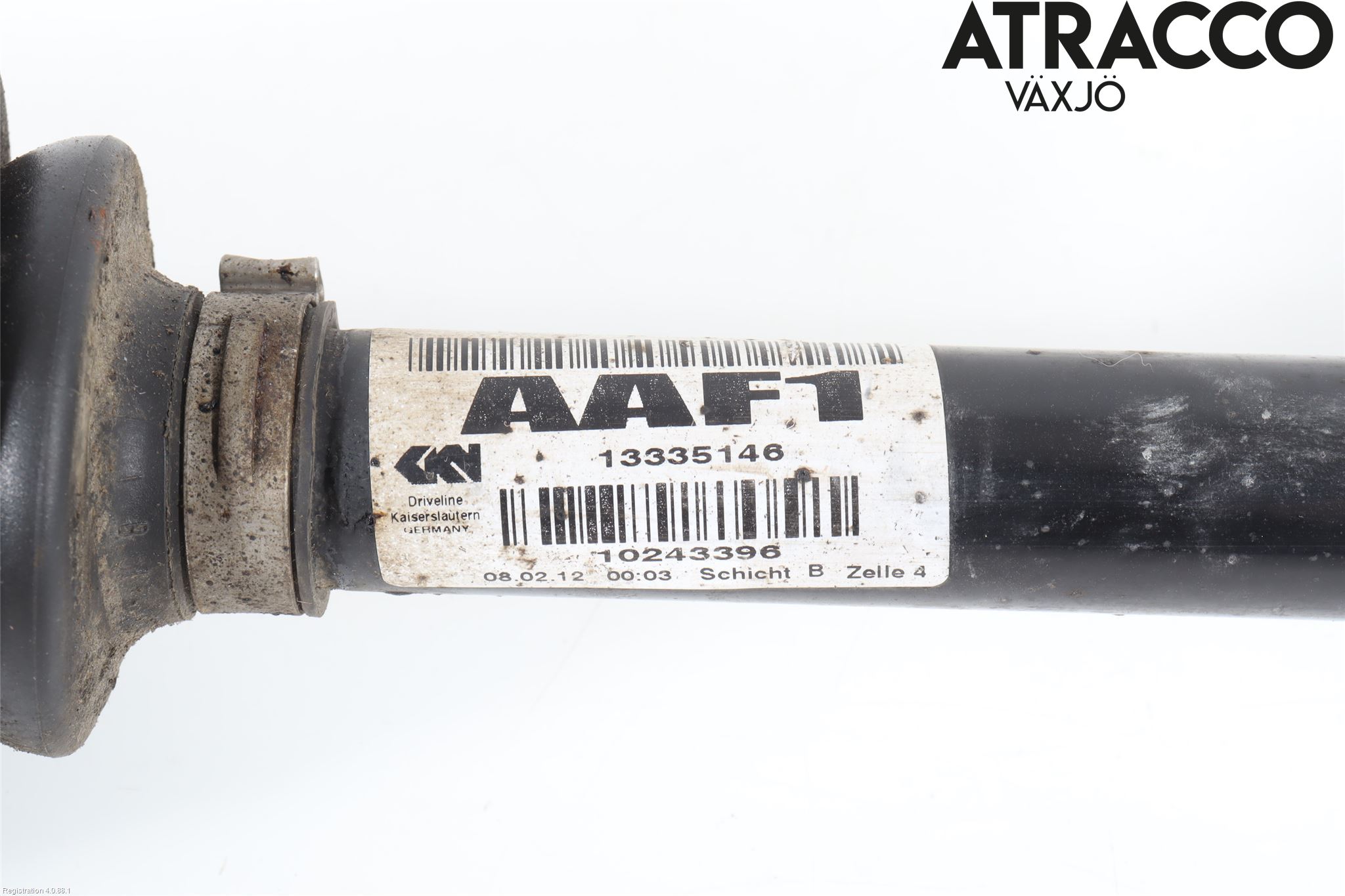 Opel ASTRA J 10-15 Drivaksel Foran Kompl Høyre