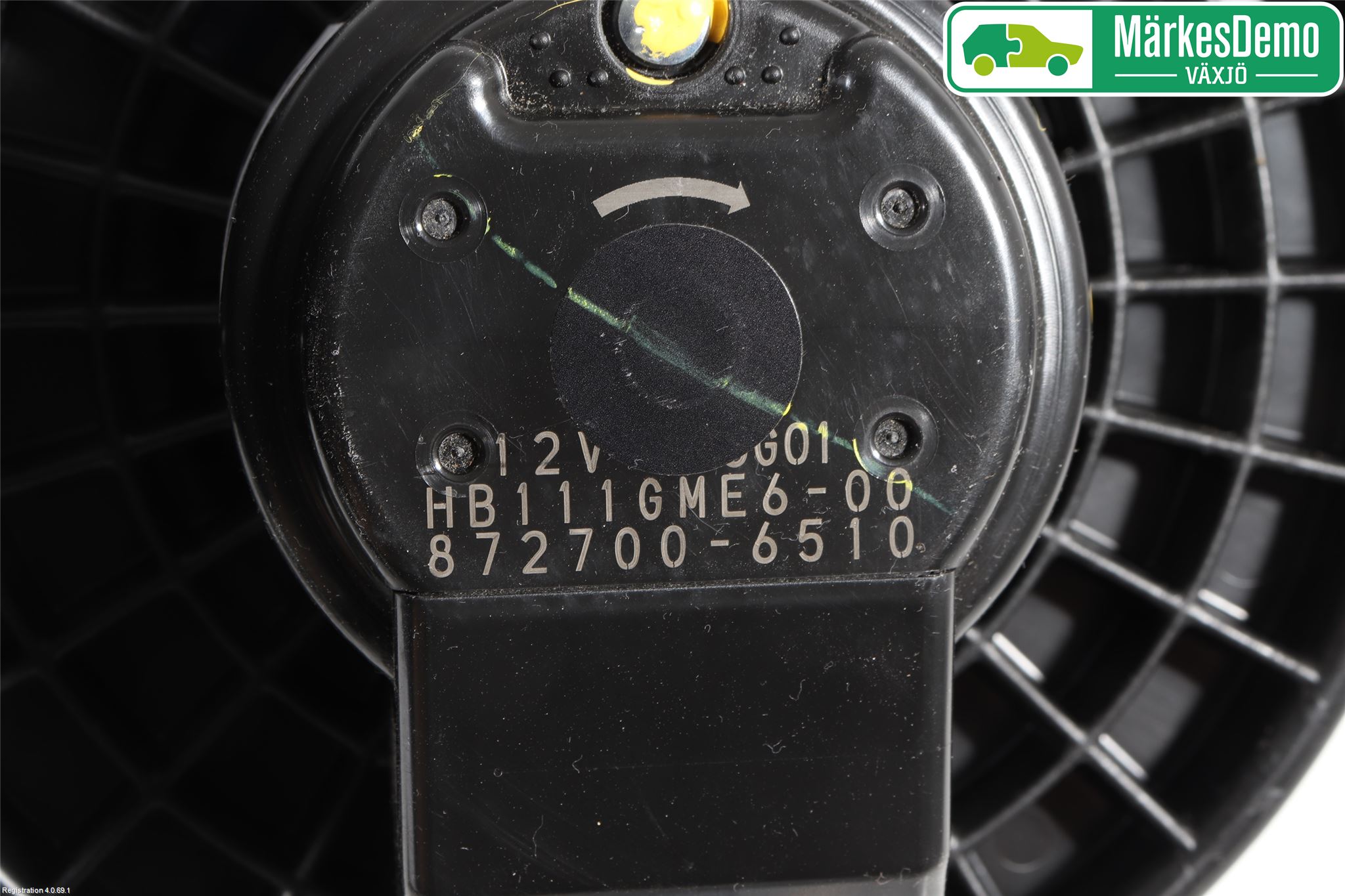 Mazda 6 13- Varmeapparat Viftemotor