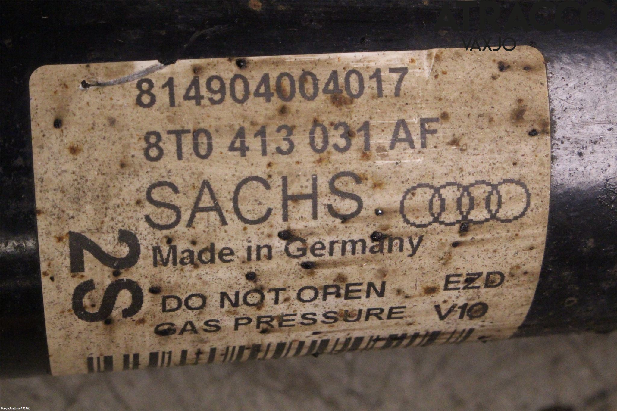 Audi A5 07-16 Fjærbein Foran Venstre