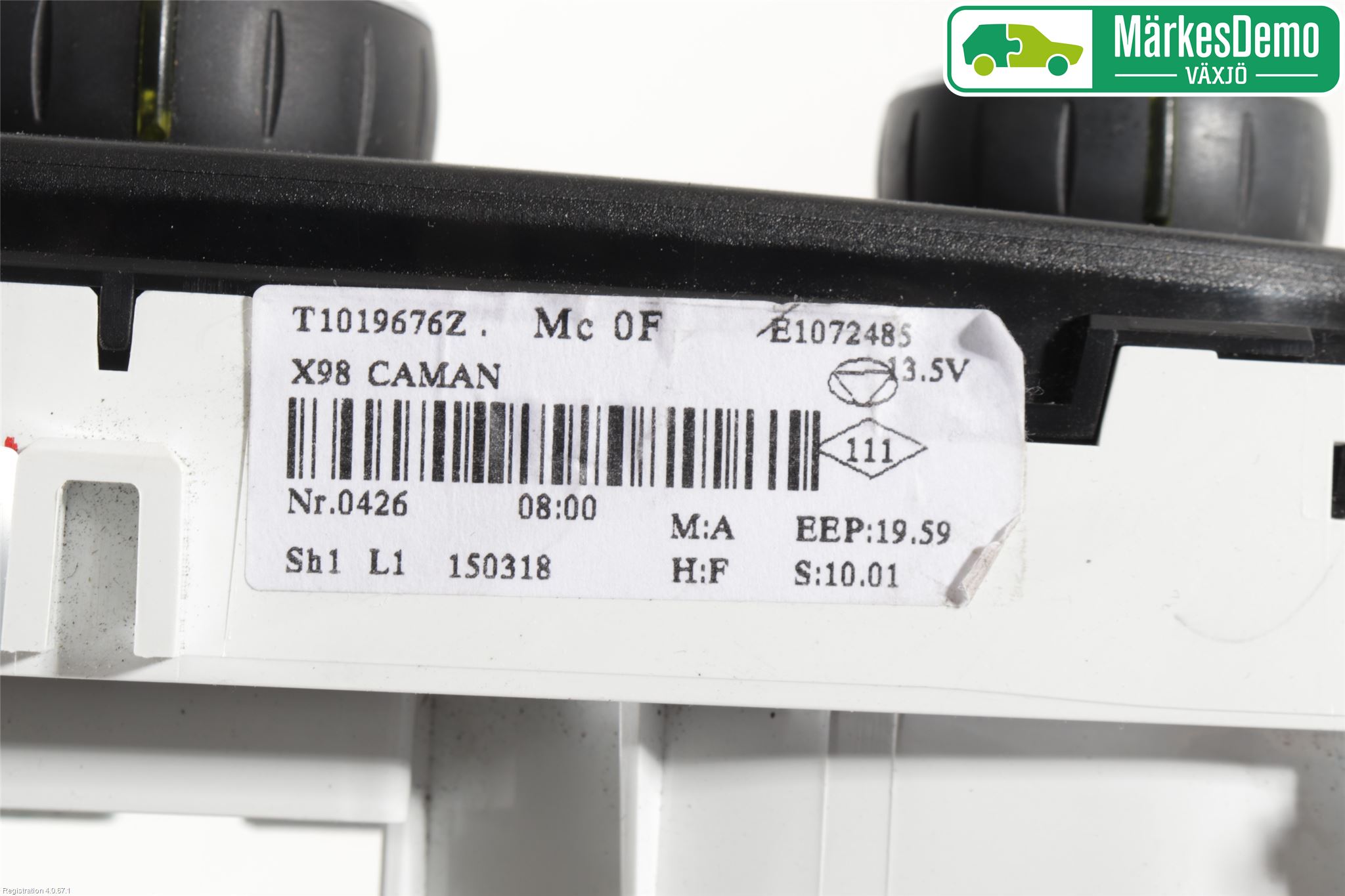 Renault CLIO IV 12-16 Varme Ac Betjening-Display