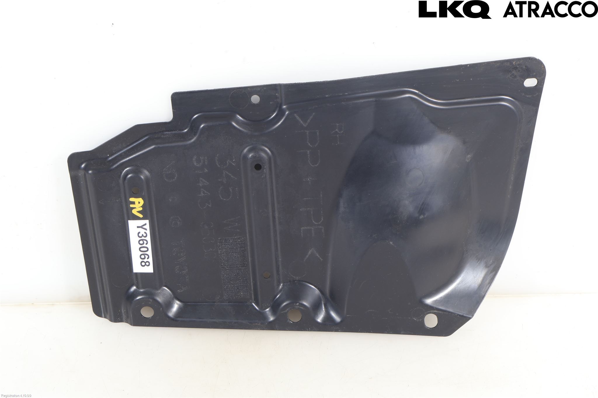 Toyota AURIS 13-19 Bunnplate U Motor-Gear-Dørk