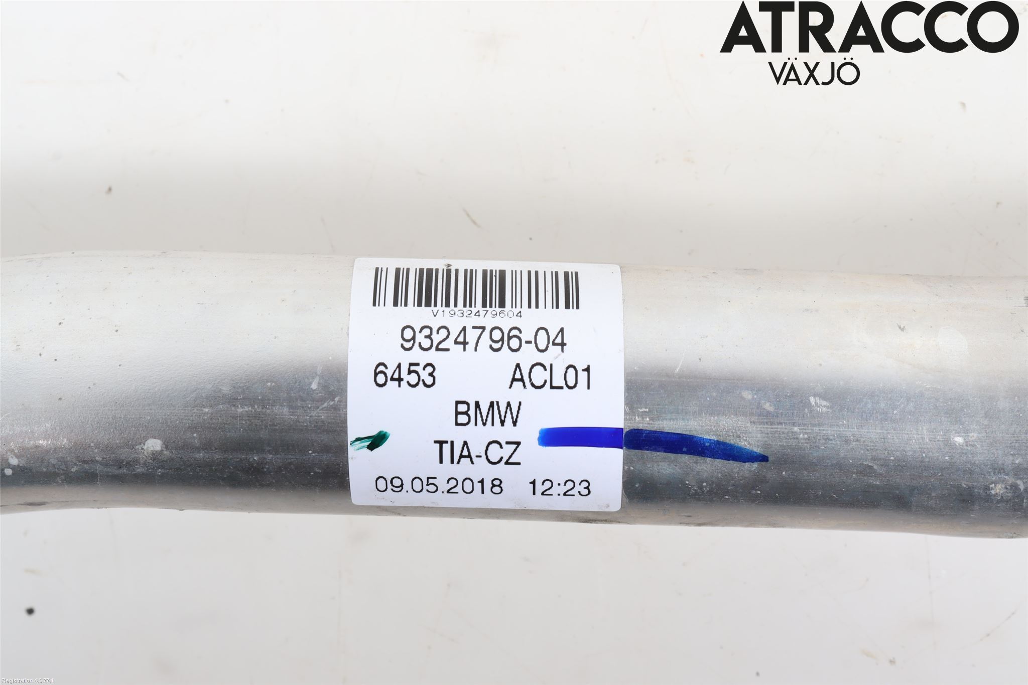 BMW 5 G30/G31/F90 17-23 Varme Ac Slange - Rør