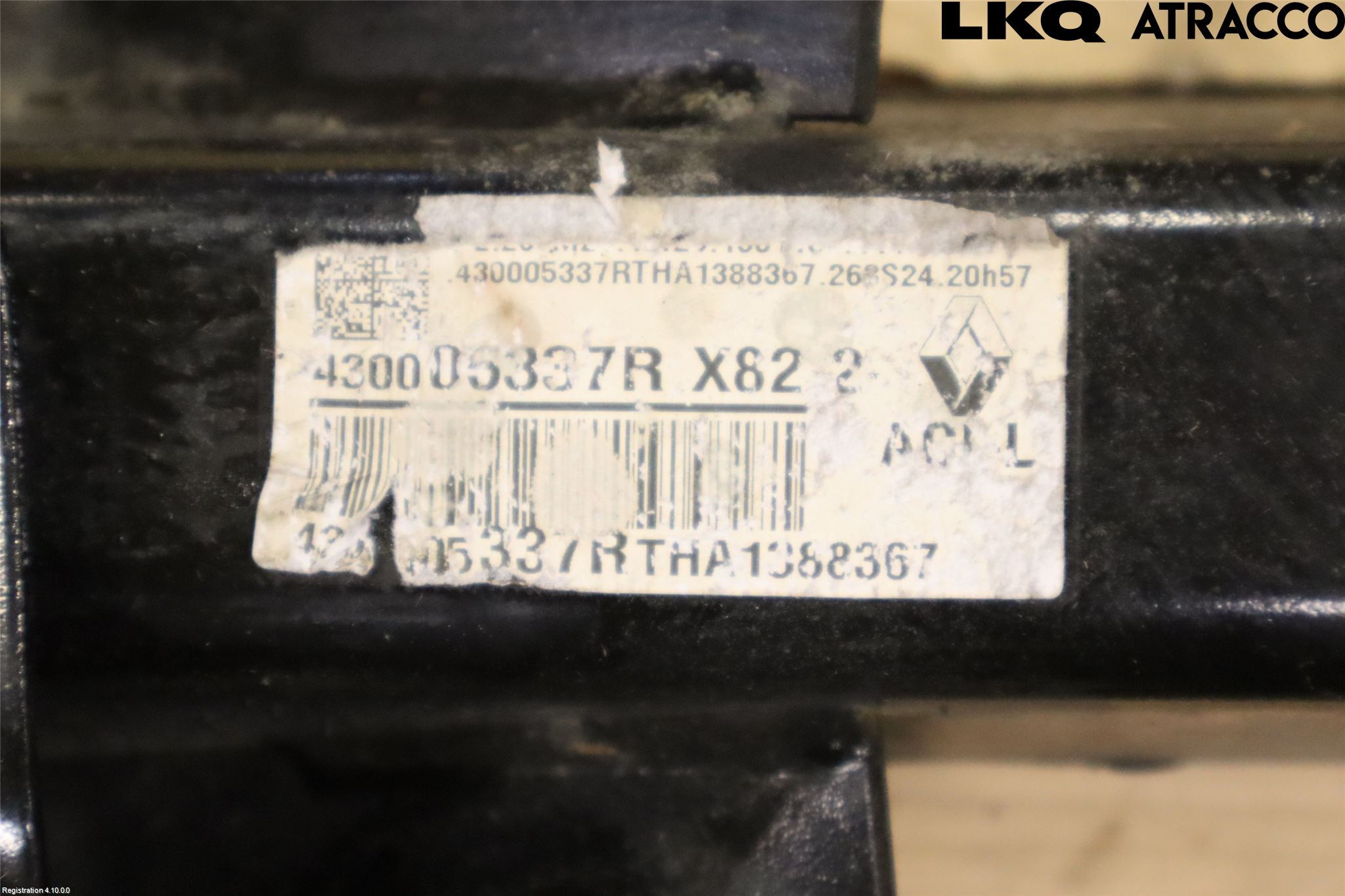 Nissan PRIMASTAR Bakaksel Feste Travers-Ramme