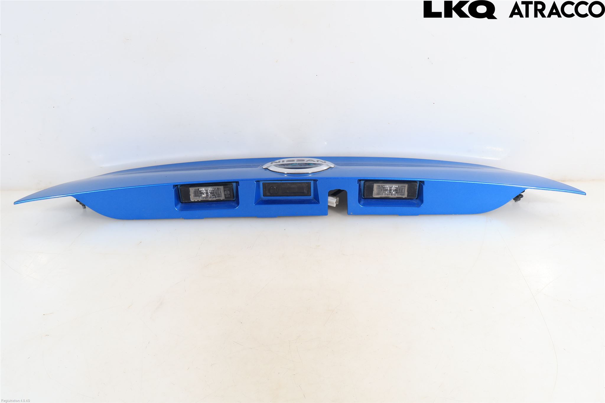 Nissan QASHQAI 17-21 Refleksplate - Skiltplate