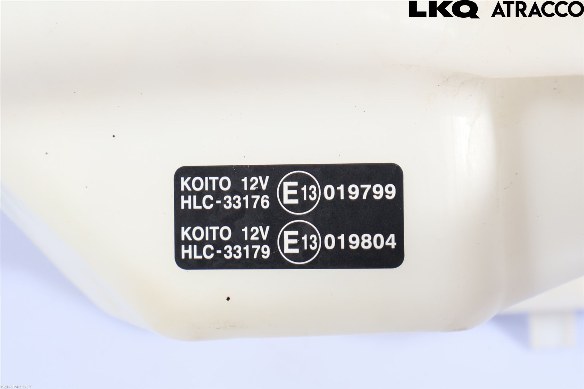 Toyota bZ4X EA10 22- Spylerbeholder Frontrute-Lykte