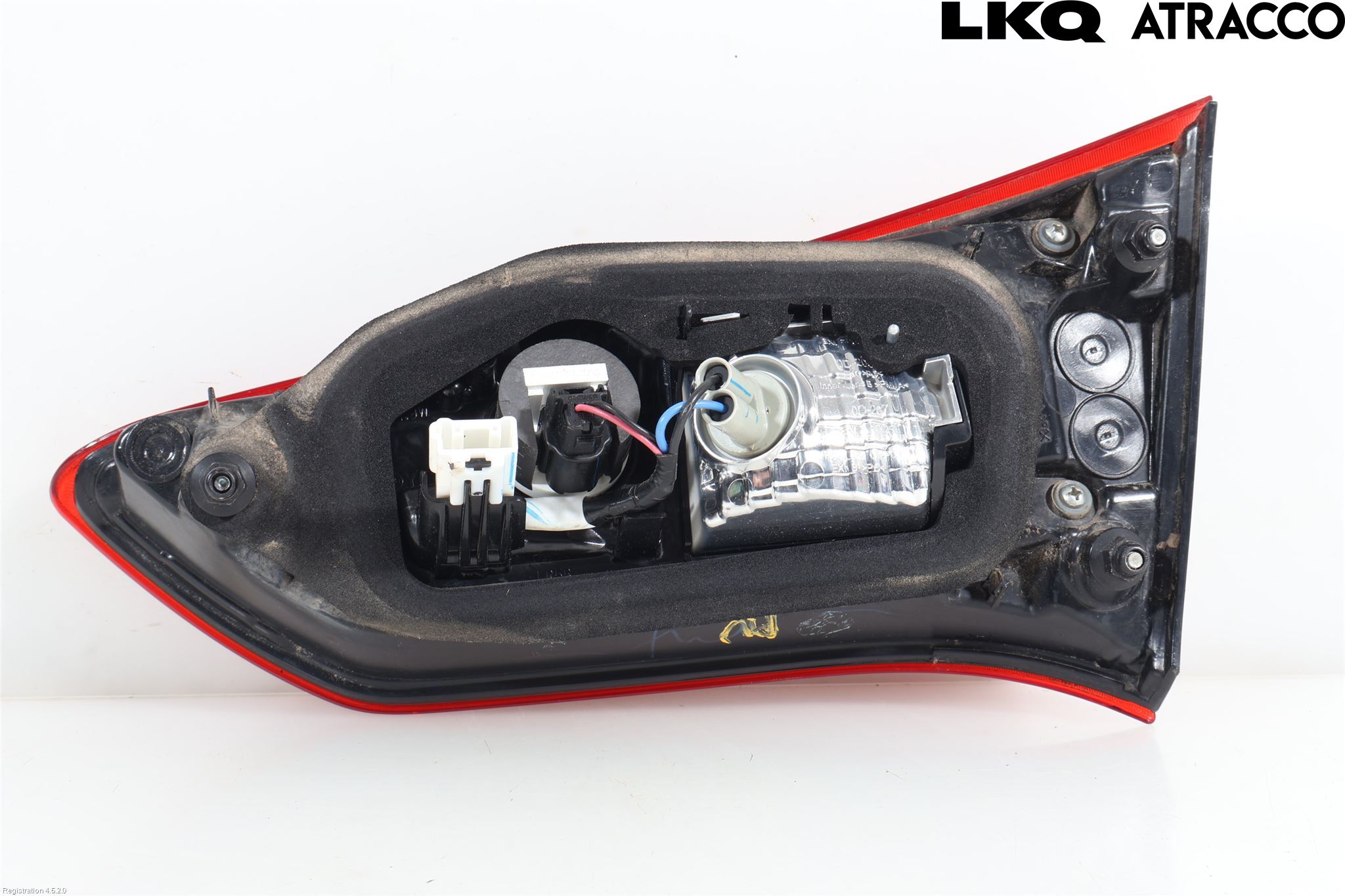 Toyota YARIS XP130 15-20 Baklykt Venstre  På Luke(Indre