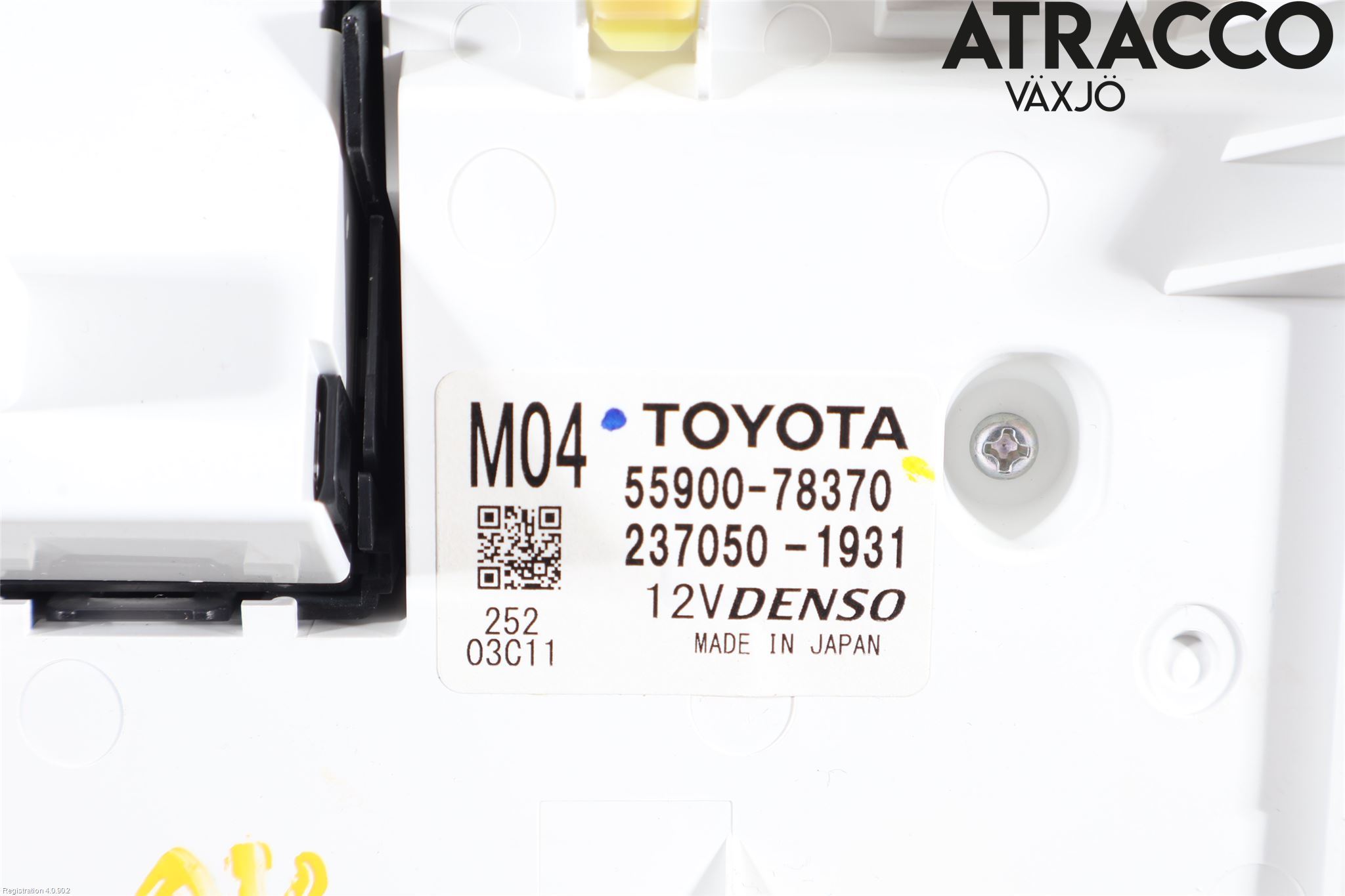 Lexus NX 300h 15-21 Varme Ac Betjening-Display