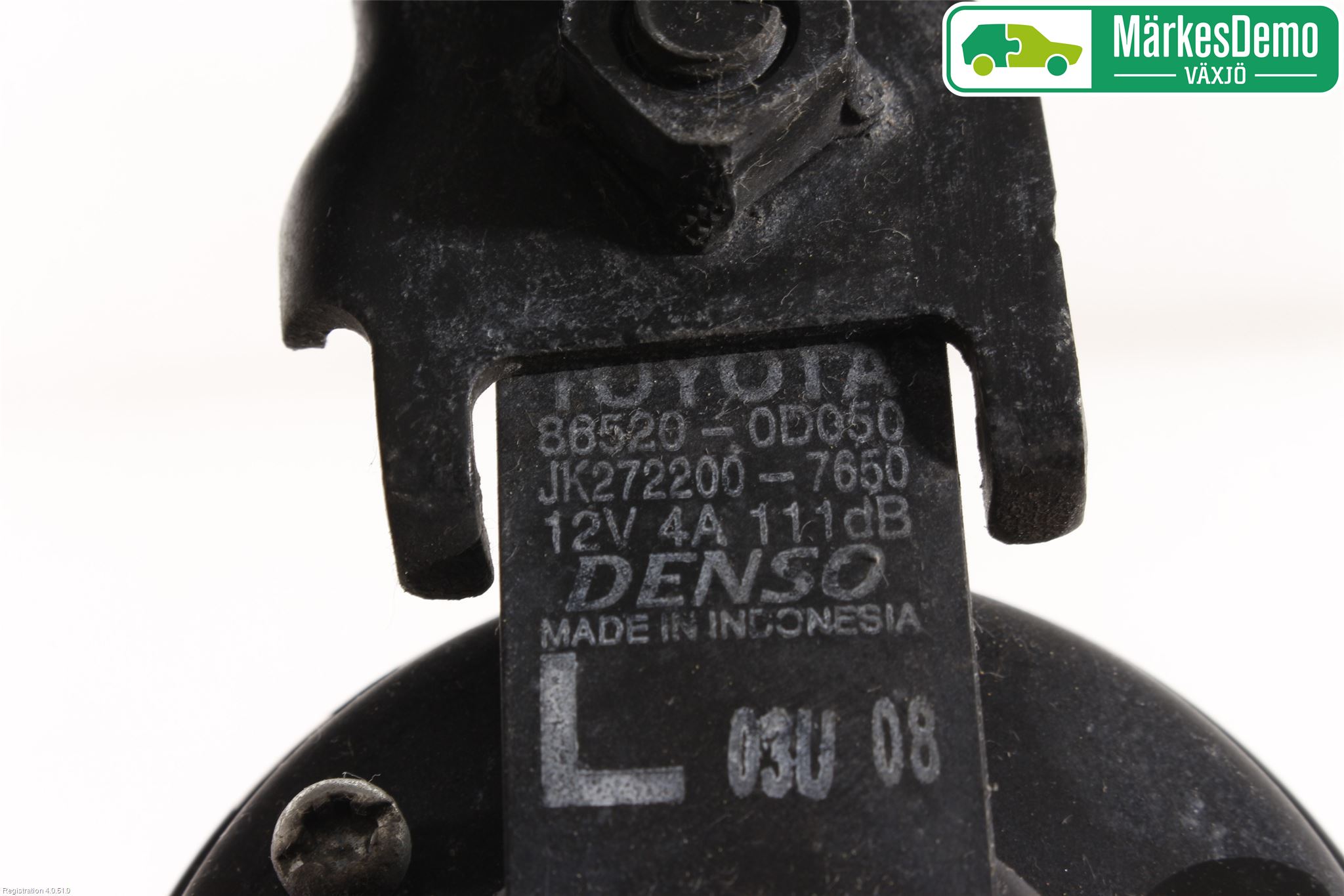 Toyota YARIS XP130 15-20 Signalhorn