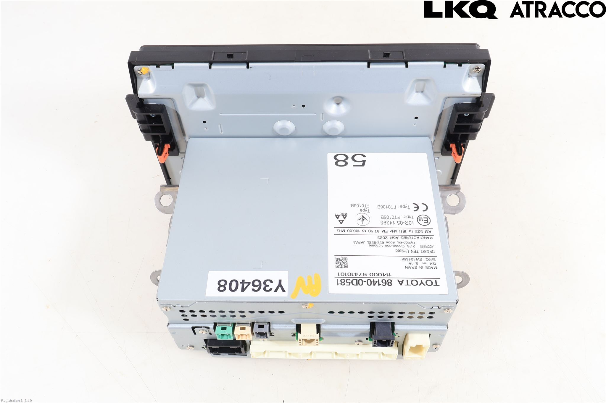 Toyota YARIS XP21 20- Stereo Radio Med Cd