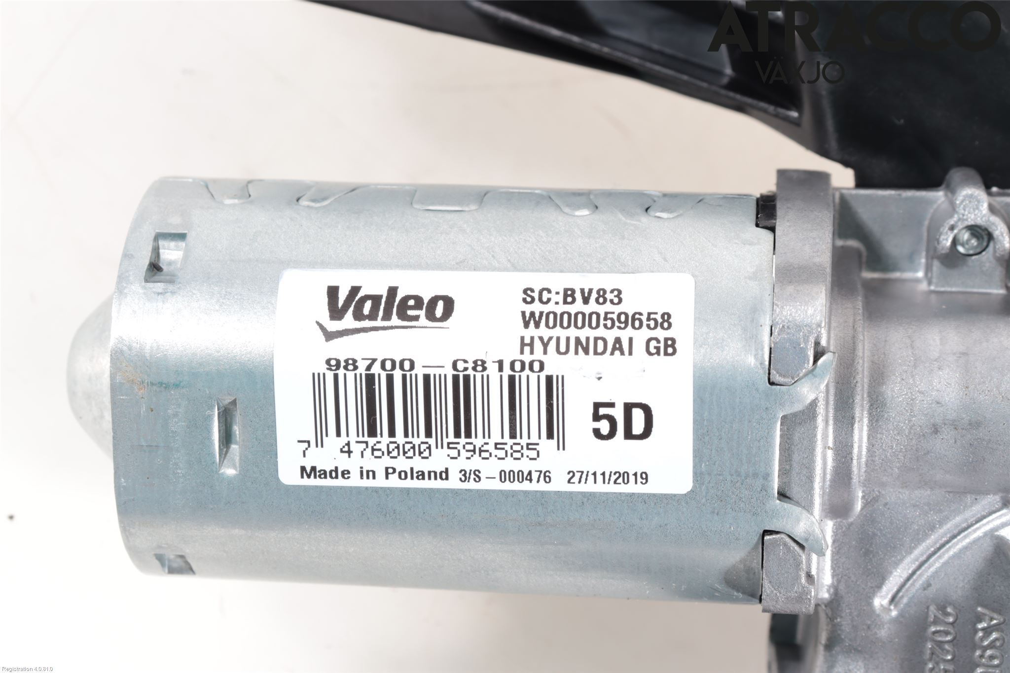 Hyundai i20 GB 15-20 Viskermotor Bakluke