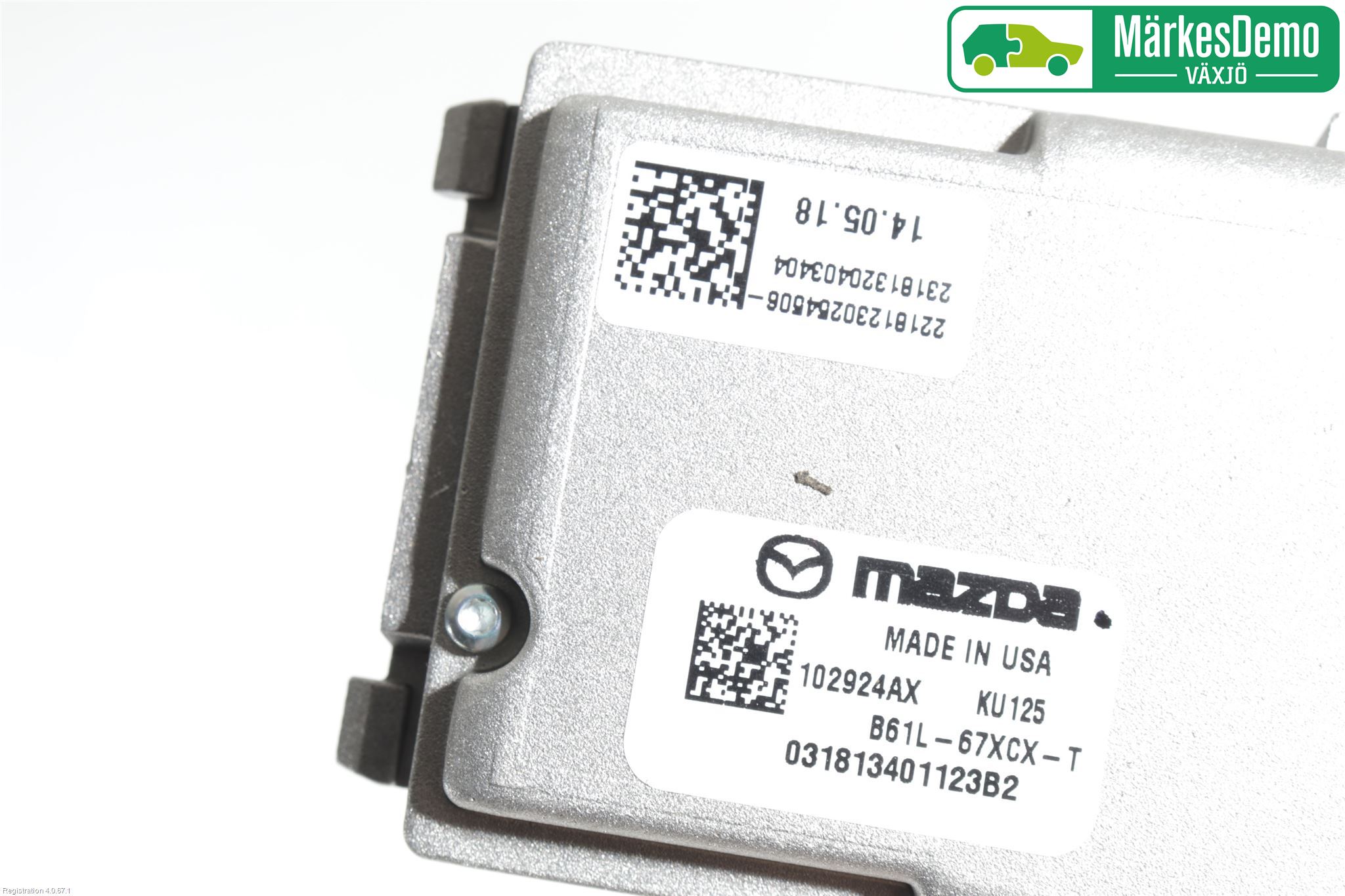 Mazda MX-5 IV (ND/ND2/ND3) MIATA 15- Sensor Kollisjonsbeskyttelse