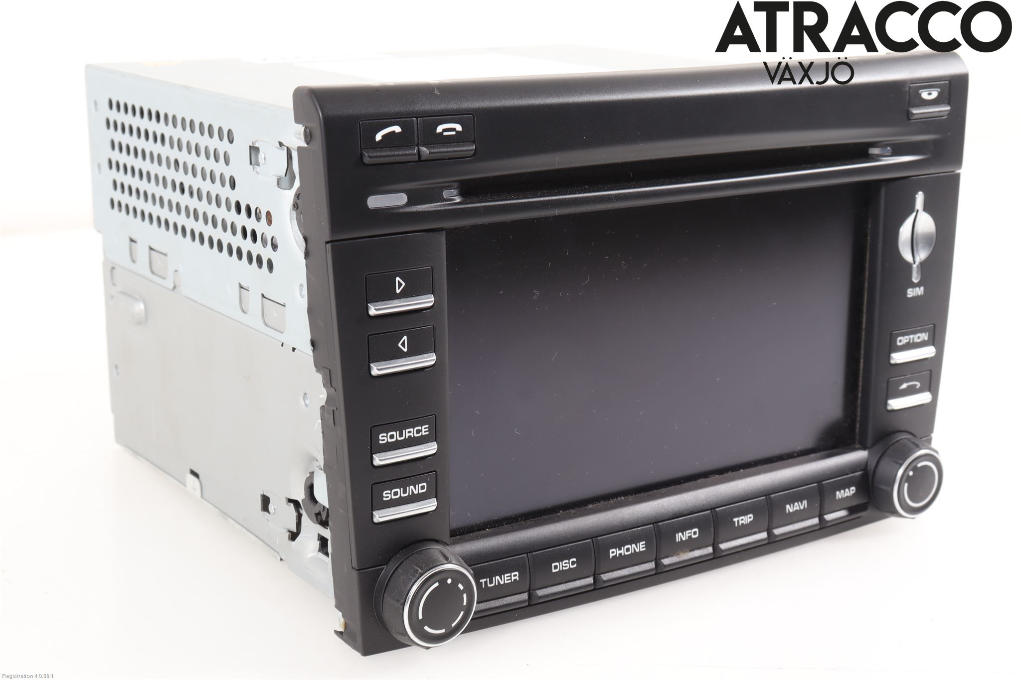 Porsche 911 (997) 05-12 Stereo Radio Med Cd