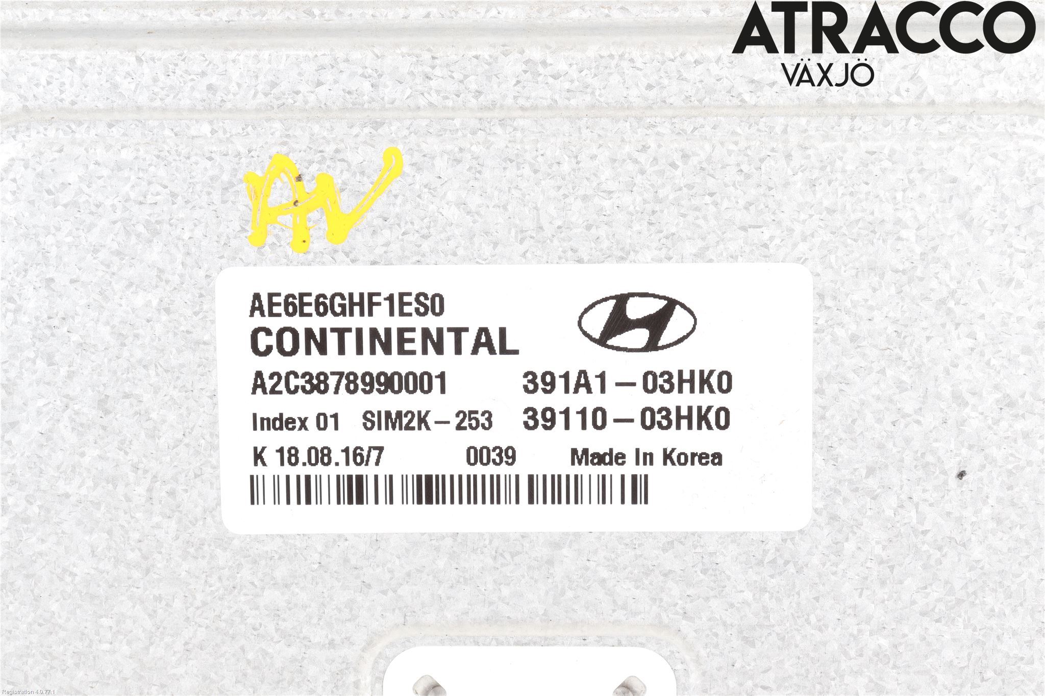 Hyundai IONIQ AE 17-22 Styreenhet Innsprøytning