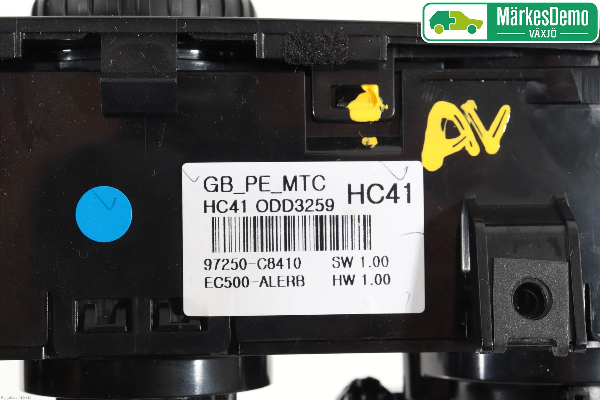 Hyundai i20 GB 15-20 Varme Ac Betjening-Display