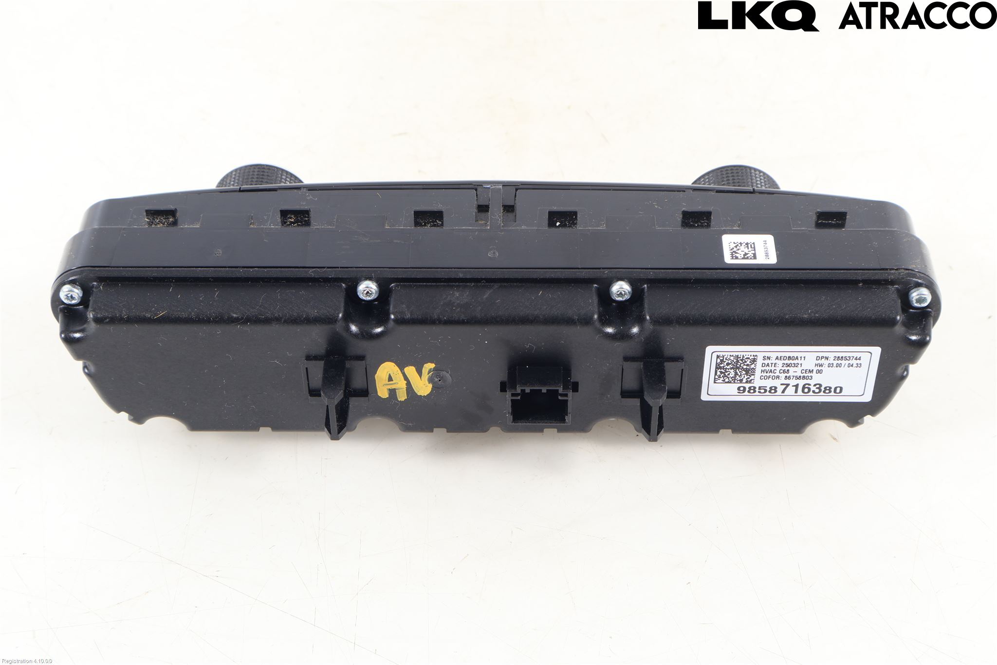 Opel MOKKA 21- Varme Ac Betjening-Display