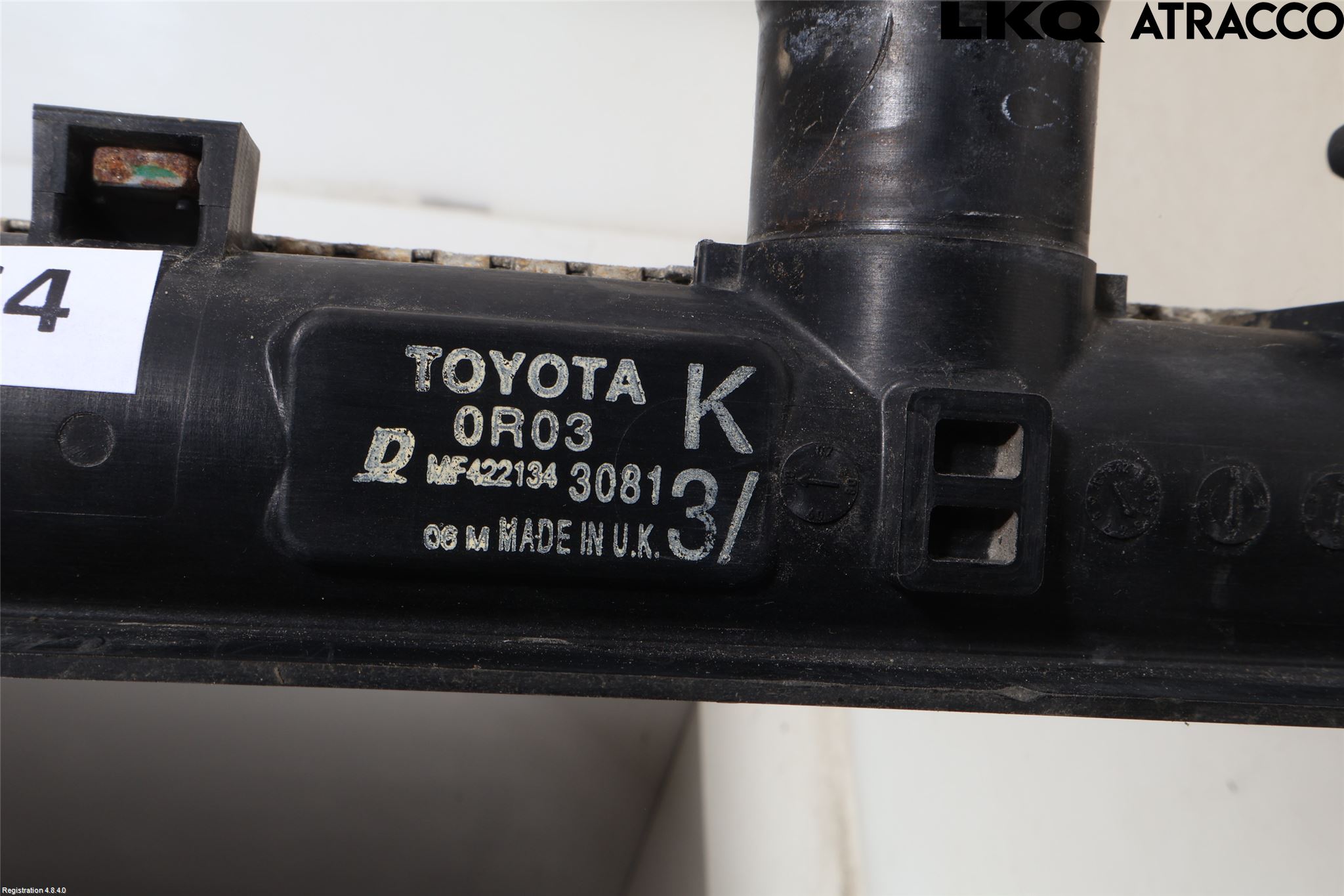 Toyota AURIS 10-12 Radiator Manuell