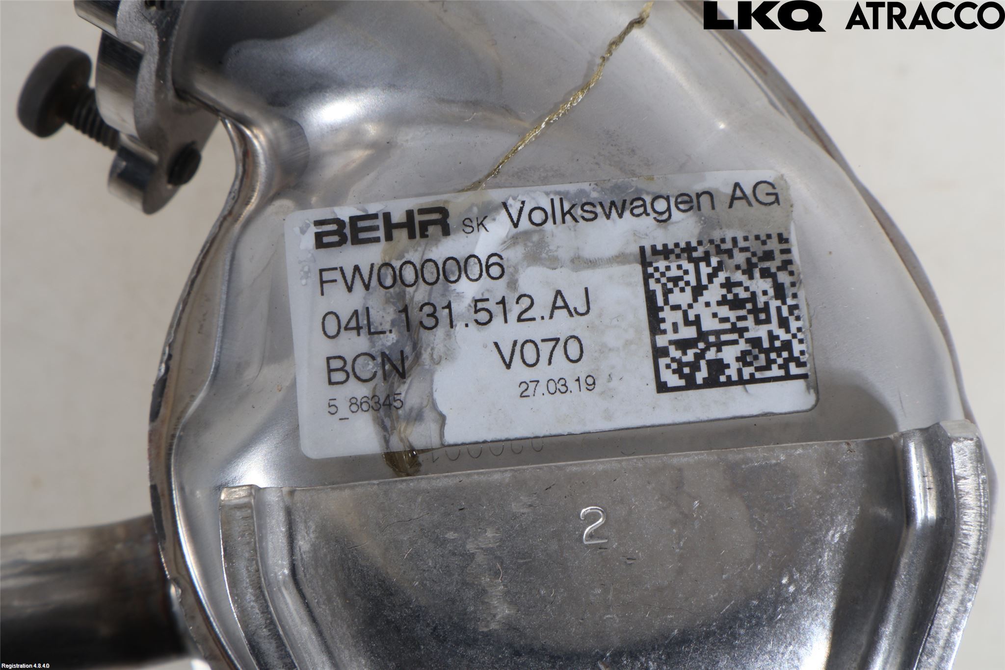 Volkswagen VW CADDY 16-20 Eksos Kjøler