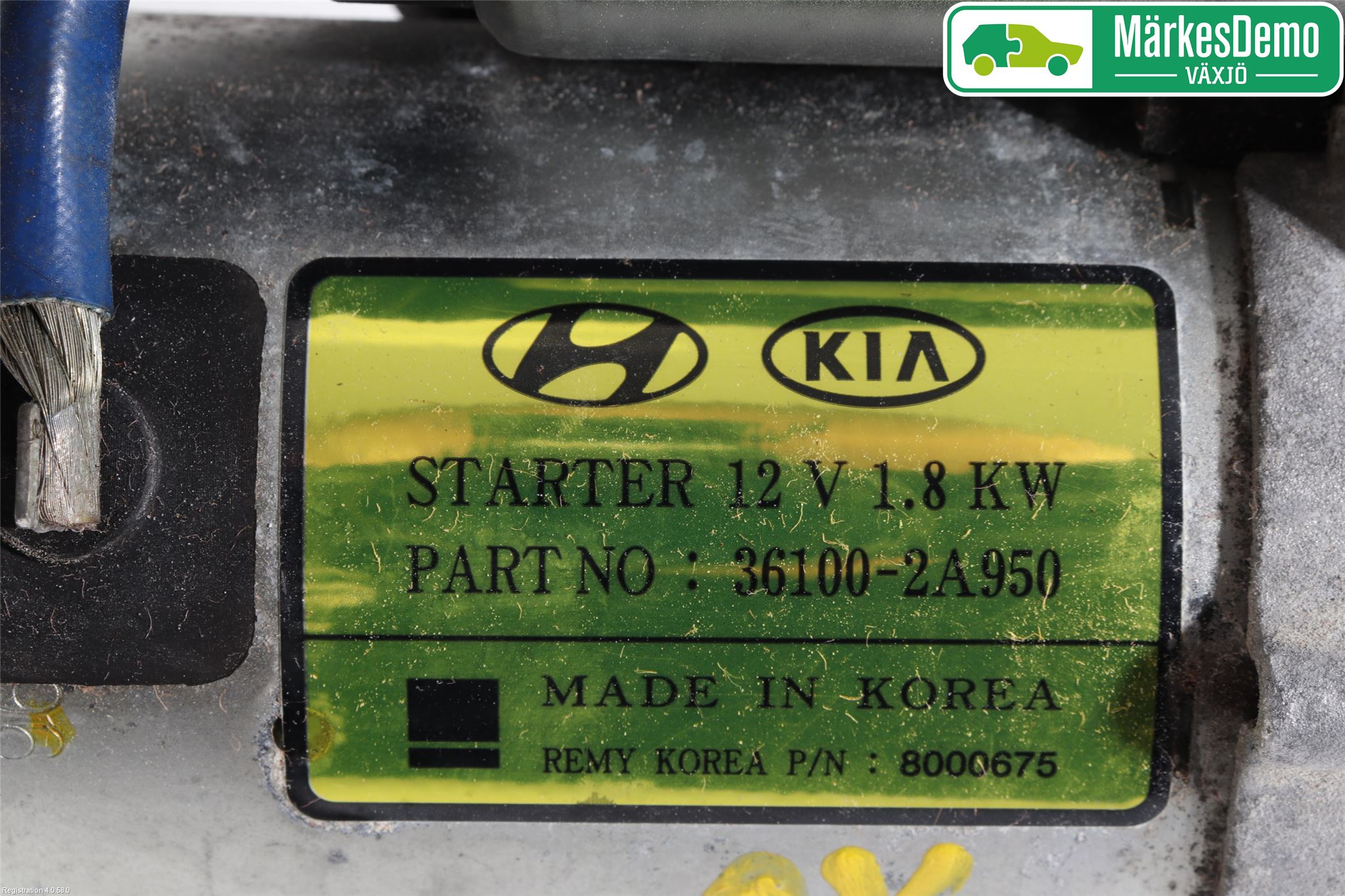 Hyundai i40 16-18 Startmotor Diesel