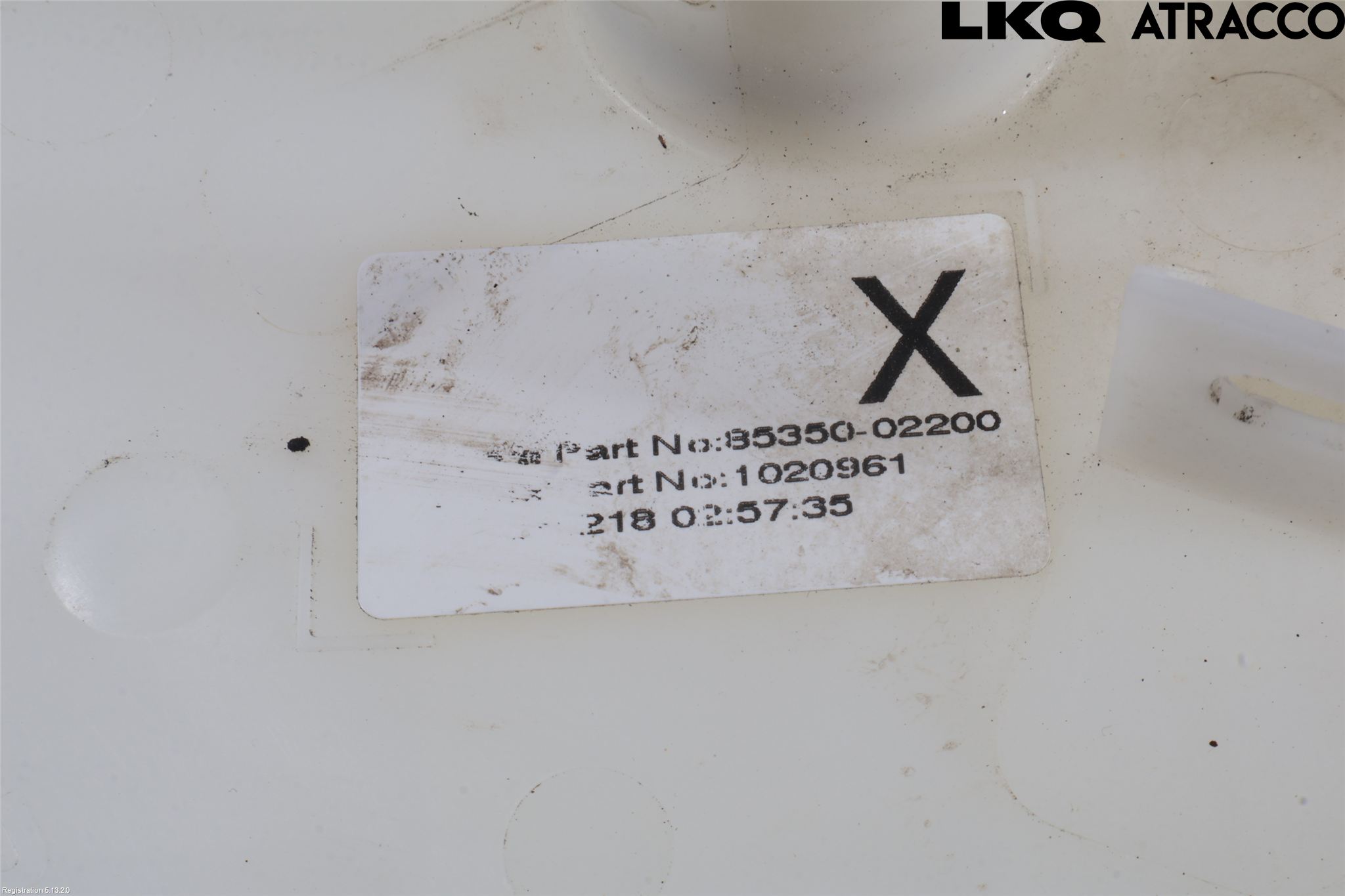 Toyota AURIS 13-19 Spylerbeholder Frontrute-Lykte