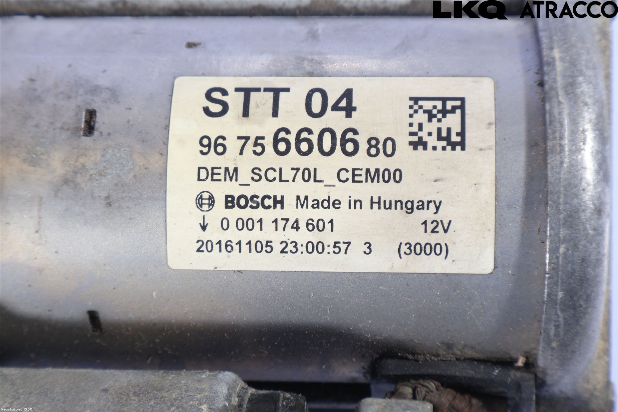 Peugeot PARTNER 16-18 Startmotor Diesel