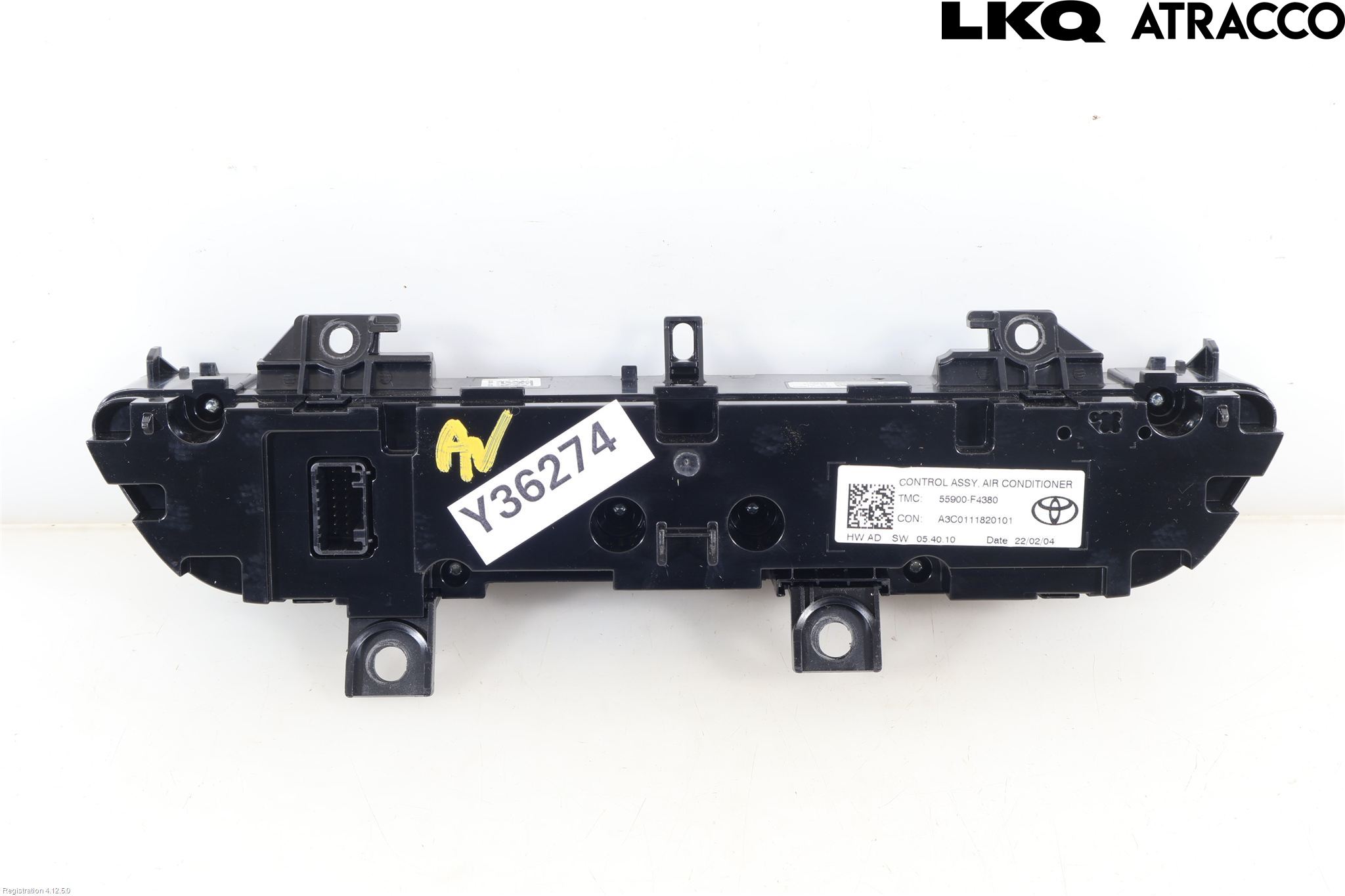 Toyota C-HR 16-23 Varme Ac Betjening-Display