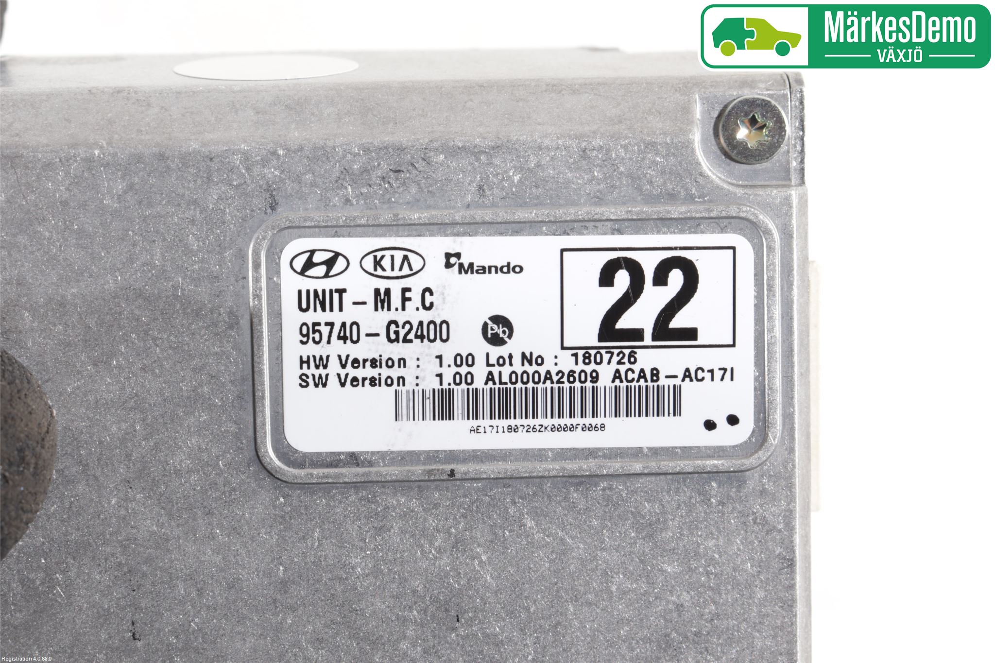 Hyundai IONIQ AE 17-22 Sensor Kollisjonsbeskyttelse