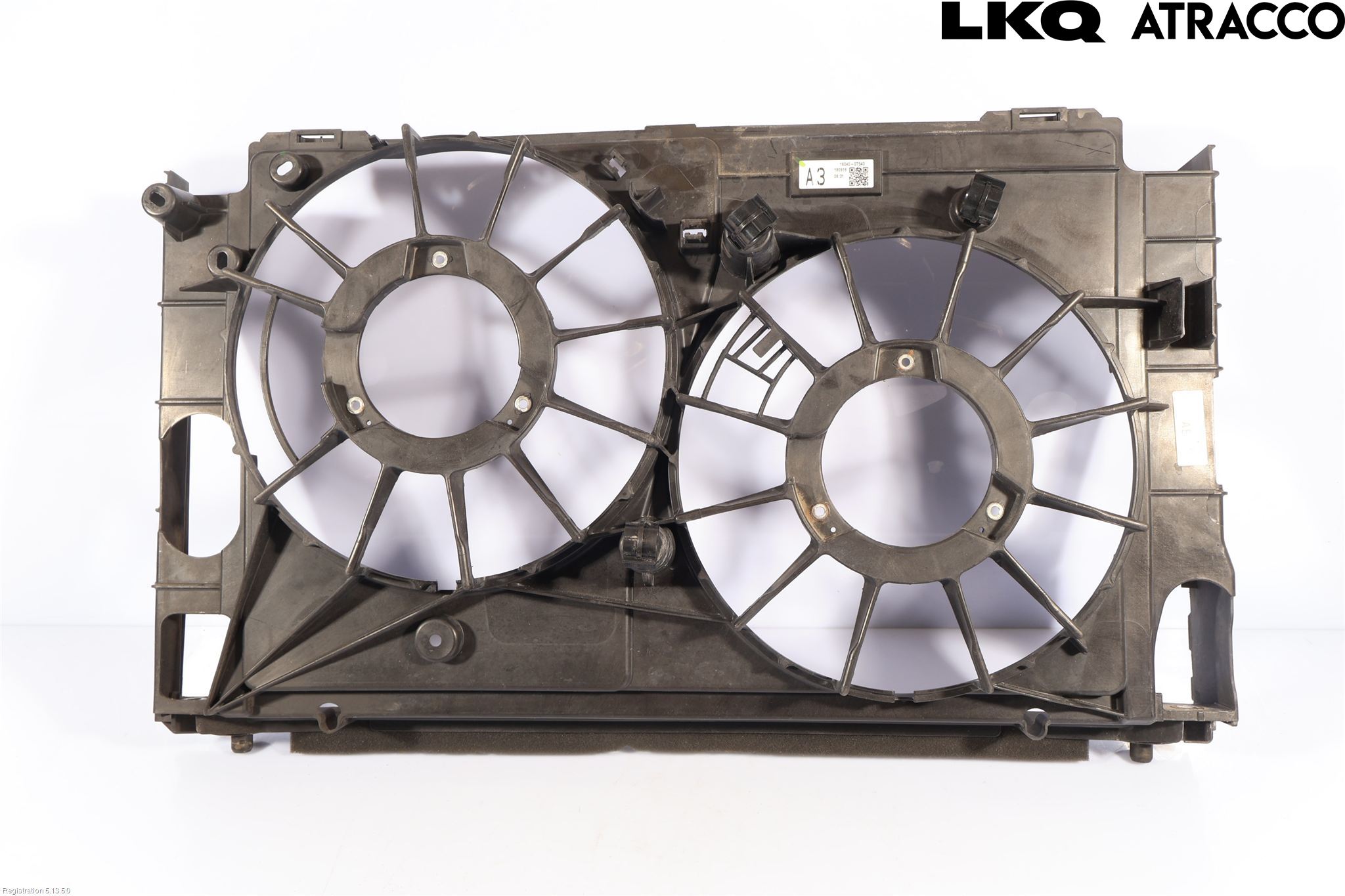 Toyota AURIS 13-19 Kjølevifte-Radiator Hus-Kåpe