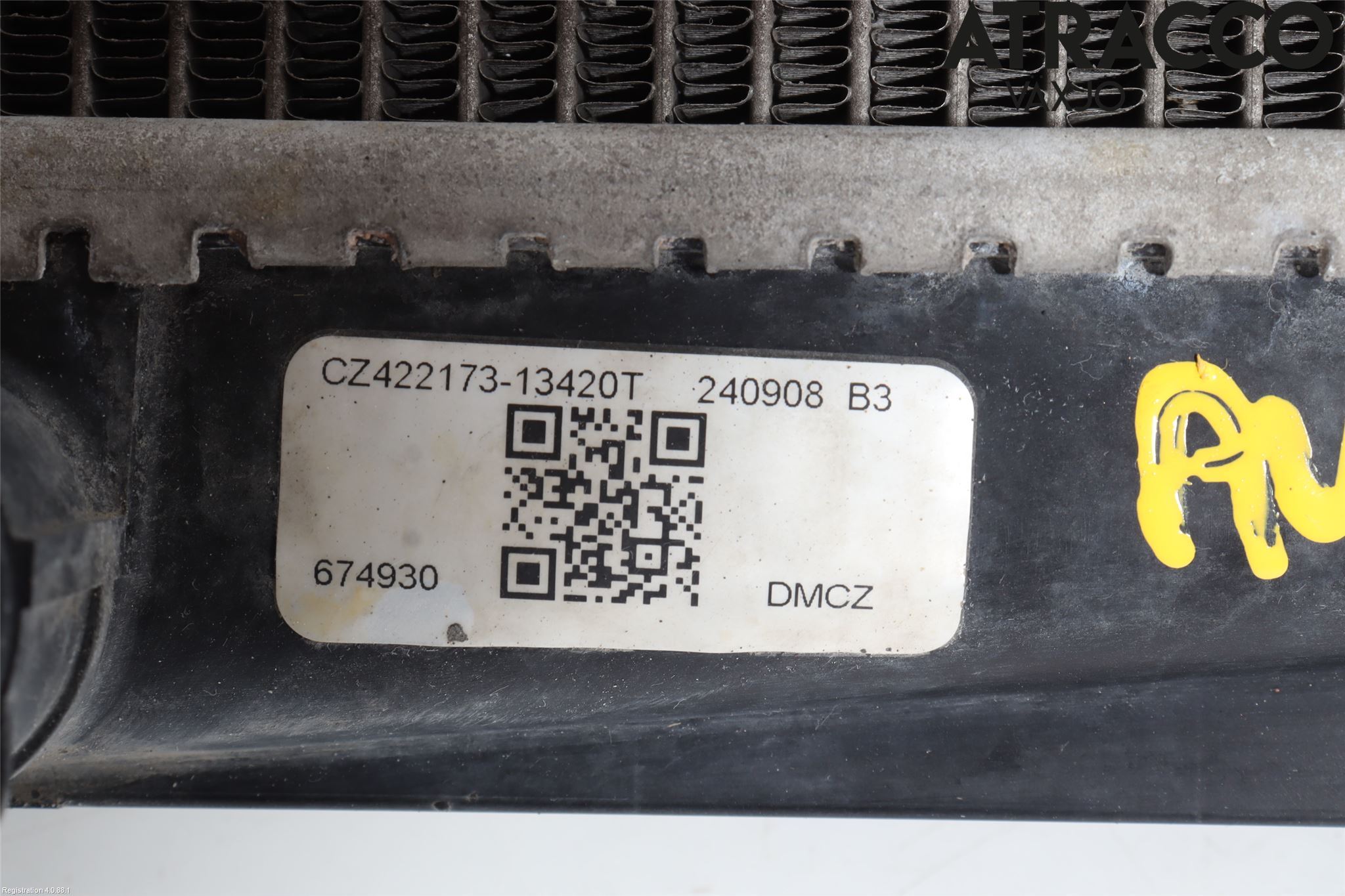 Toyota AYGO 06-14 Radiator Manuell