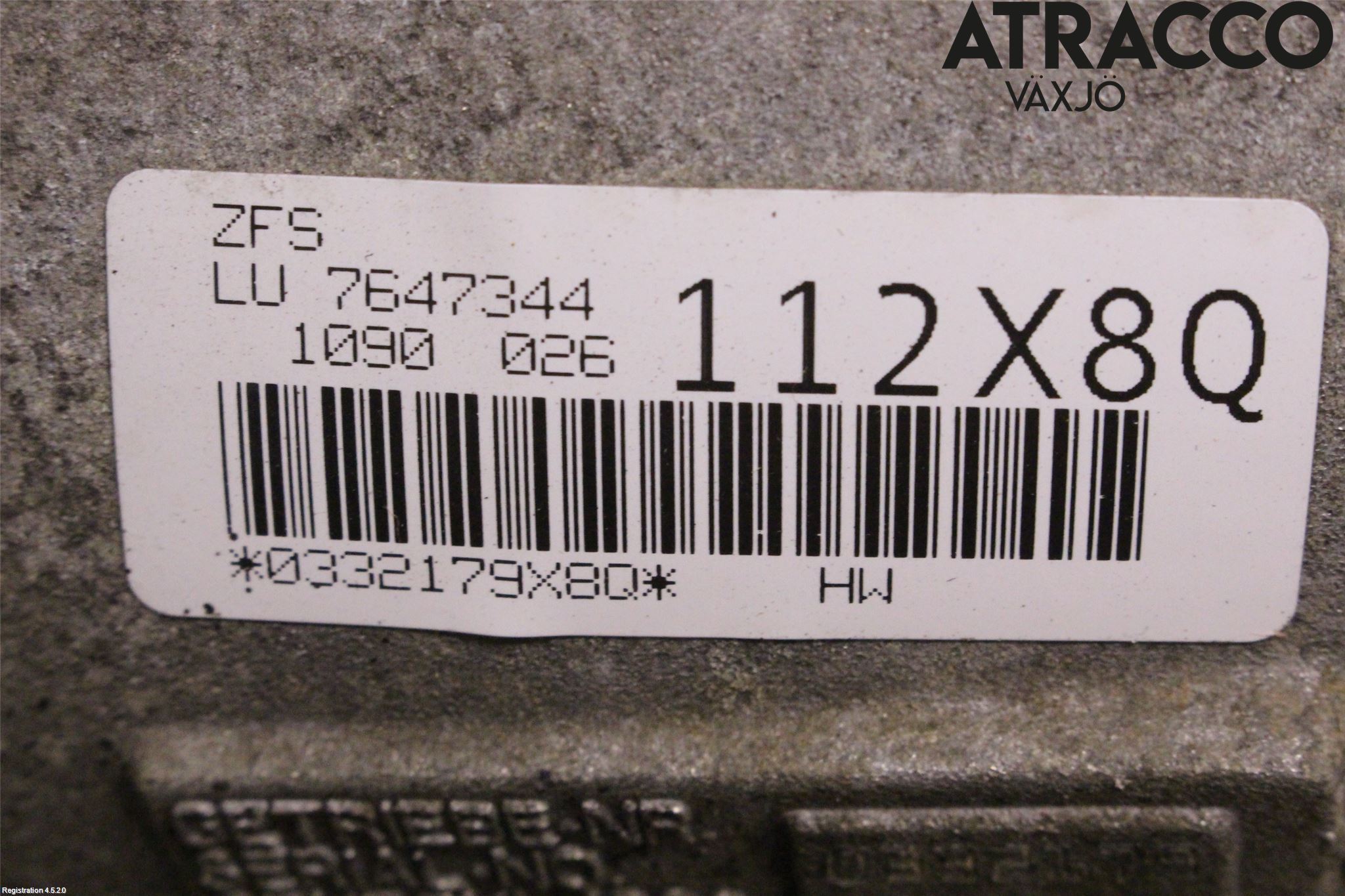 BMW 3 F30/F31/F80 12-19 Gearkasse Automat