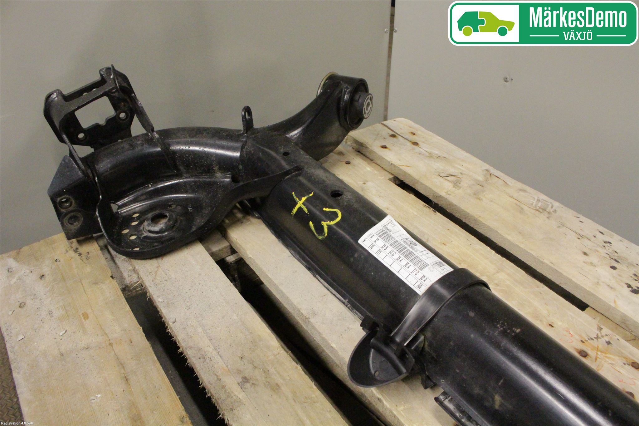 Ford FIESTA (VII) 18-23 Bakaksel Feste Travers-Ramme