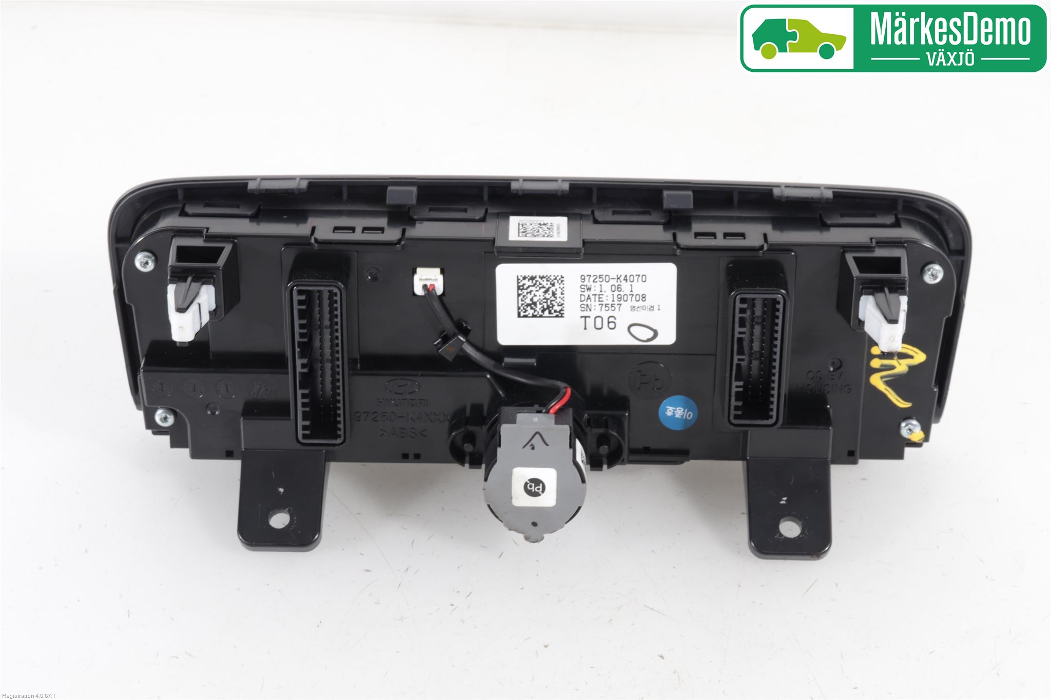 Hyundai KONA/ELECTRIC OS 18-23 Varme Ac Betjening-Display