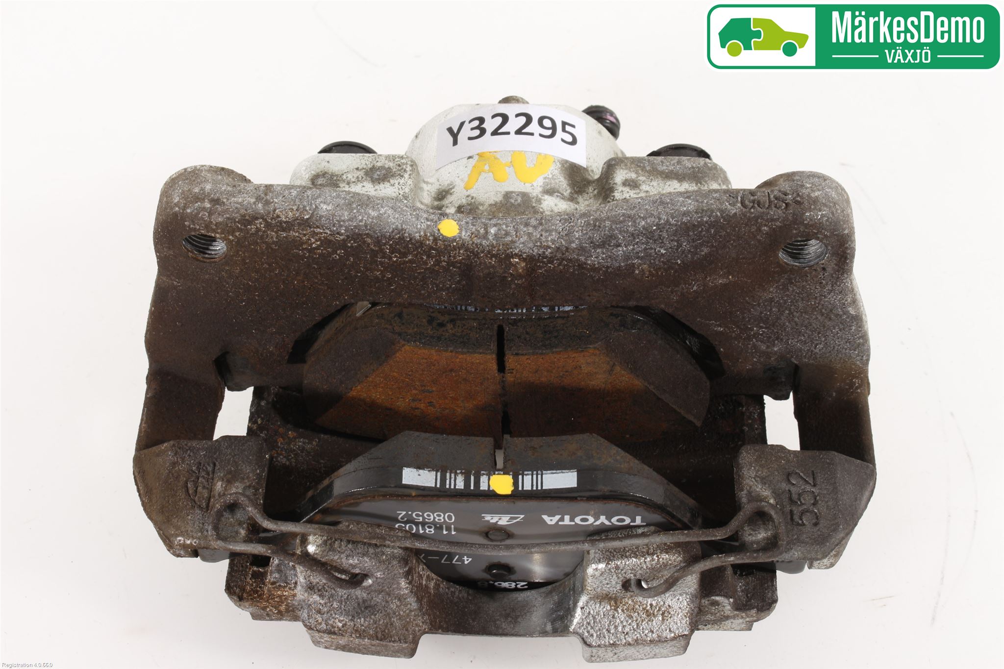 Toyota YARIS XP130 15-20 Bremsecaliper Foran Høyre