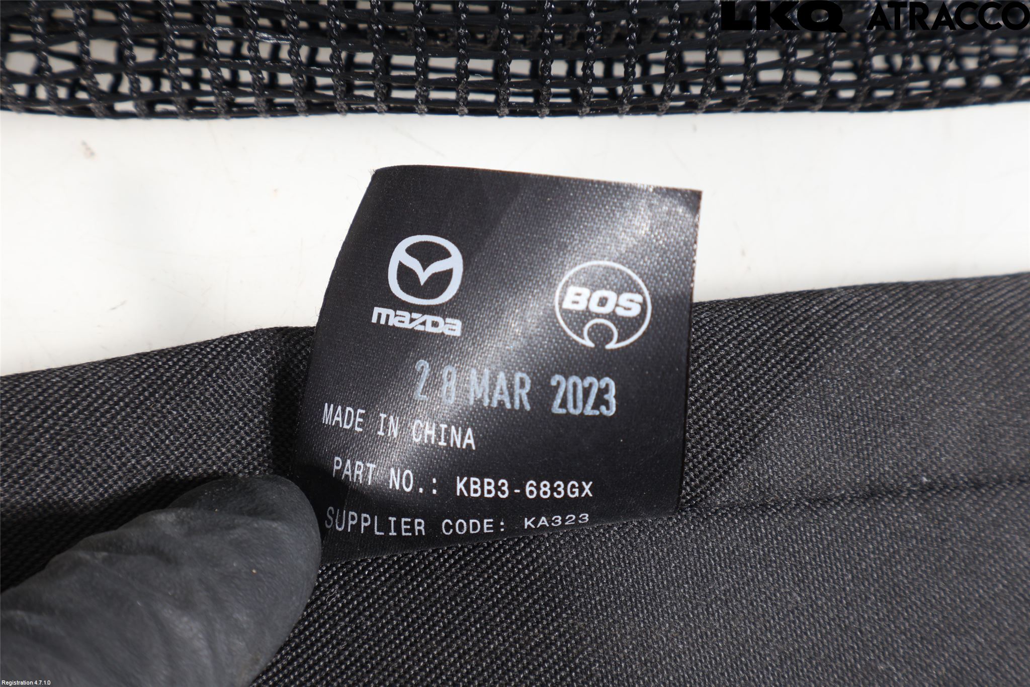 Mazda CX-60 22- Innr Lastenett