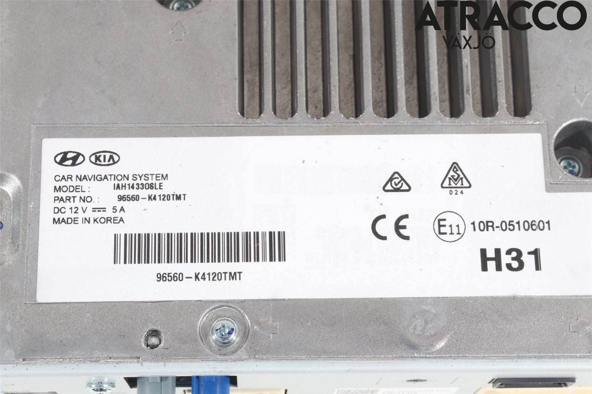 Hyundai KONA/ELECTRIC OS 18-23 Stereo Radio Med Cd