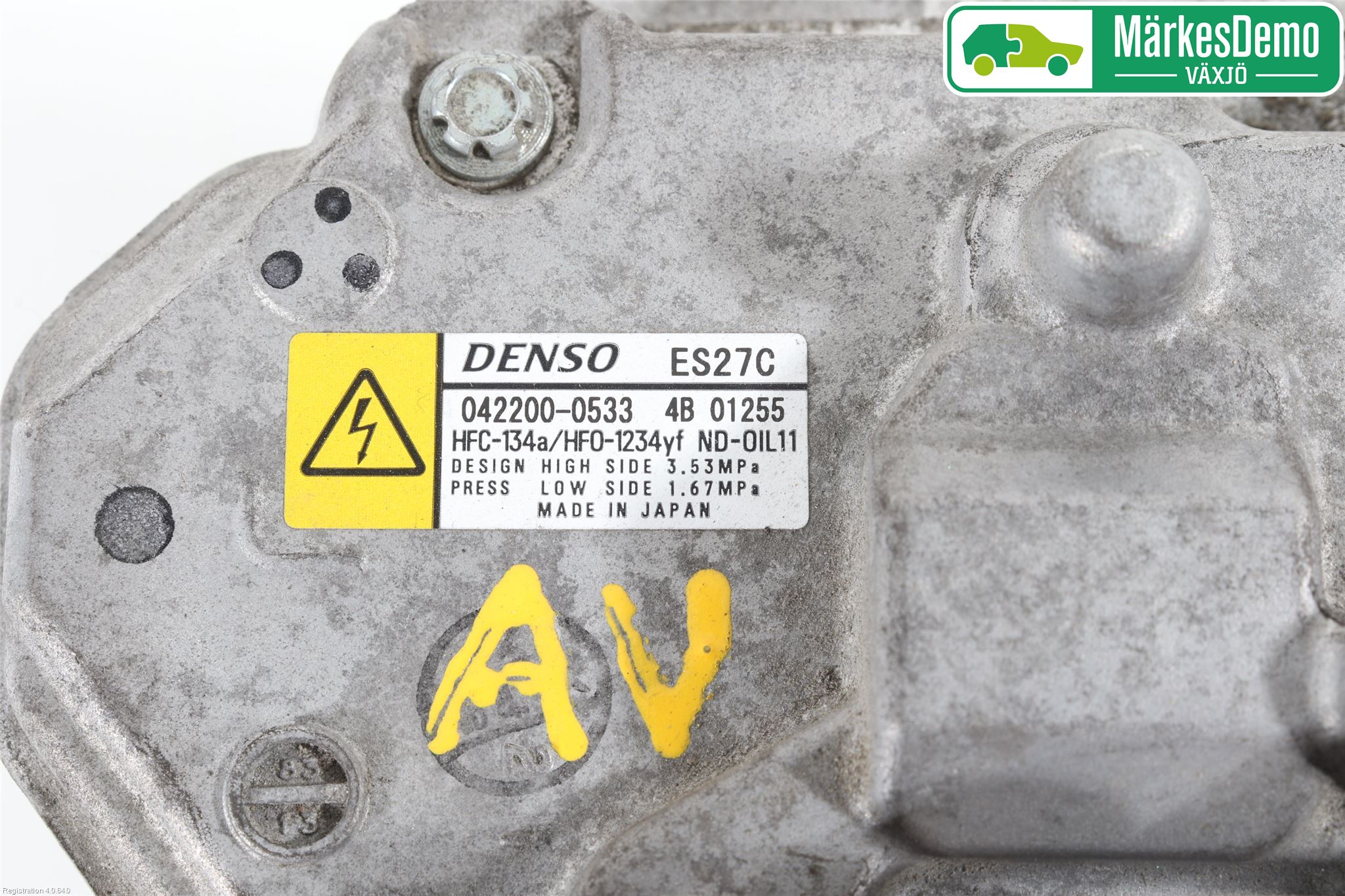 Toyota RAV4 13-18 Varme Ac Kompressor