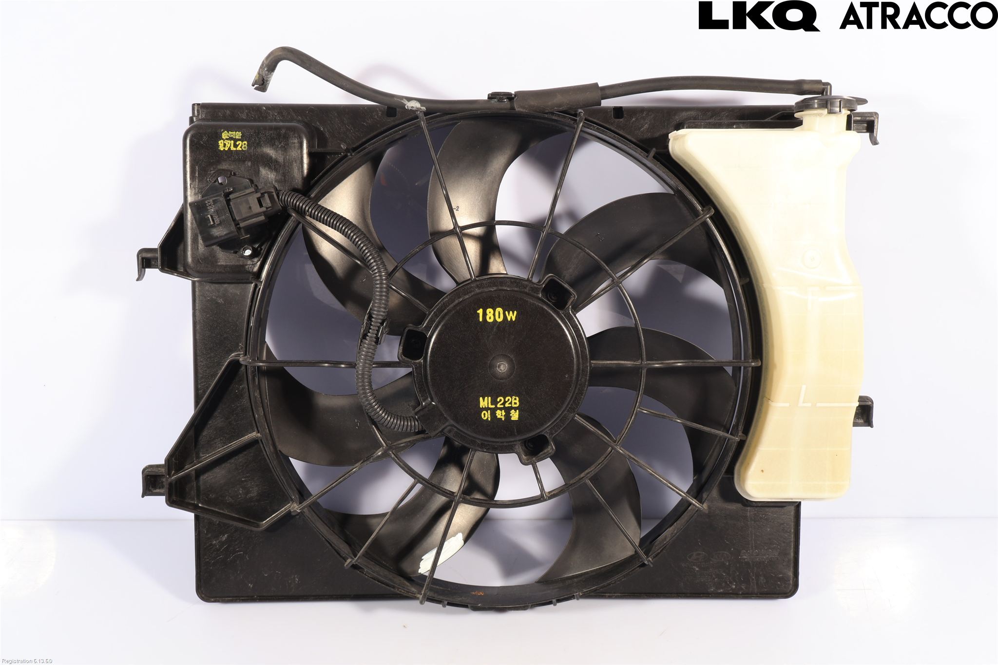 Kia RIO 17- Kjølevifte-Radiator Hus-Kåpe