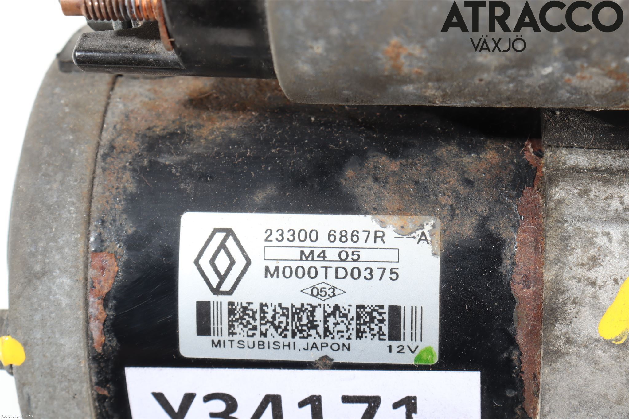 Nissan QASHQAI 14-17 Startmotor
