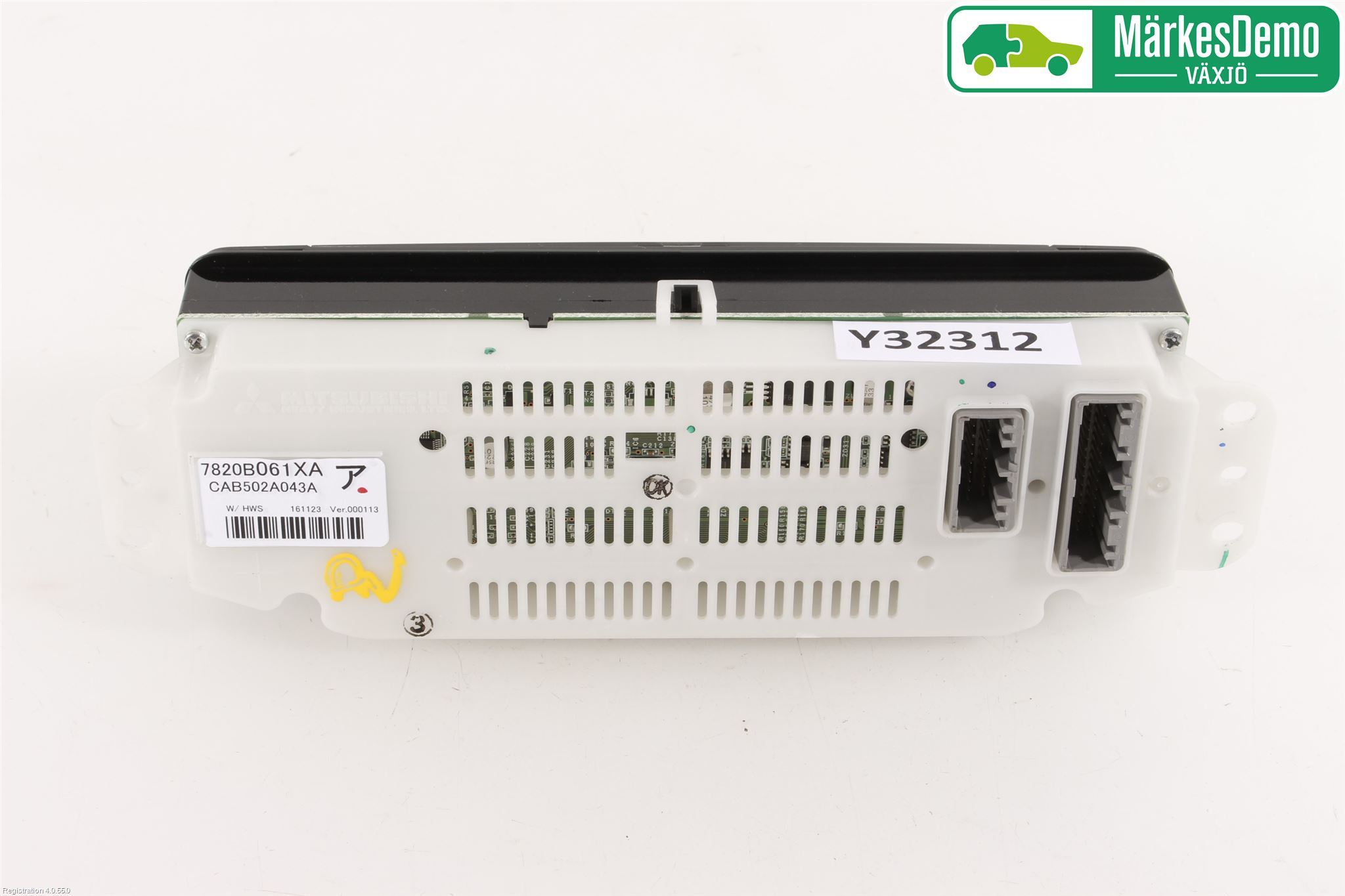 Mitsubishi OUTLANDER 13-21 Varme Ac Betjening-Display